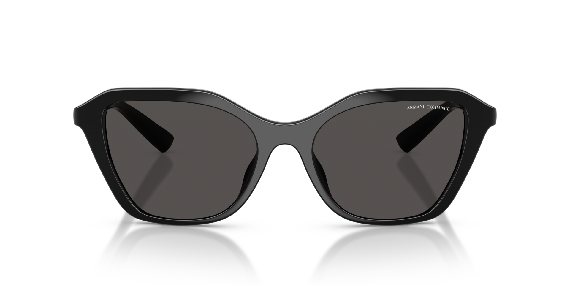 AX4173SU Schwarz glänzend KunststoffSunglass Frames von B24, Vorderansicht