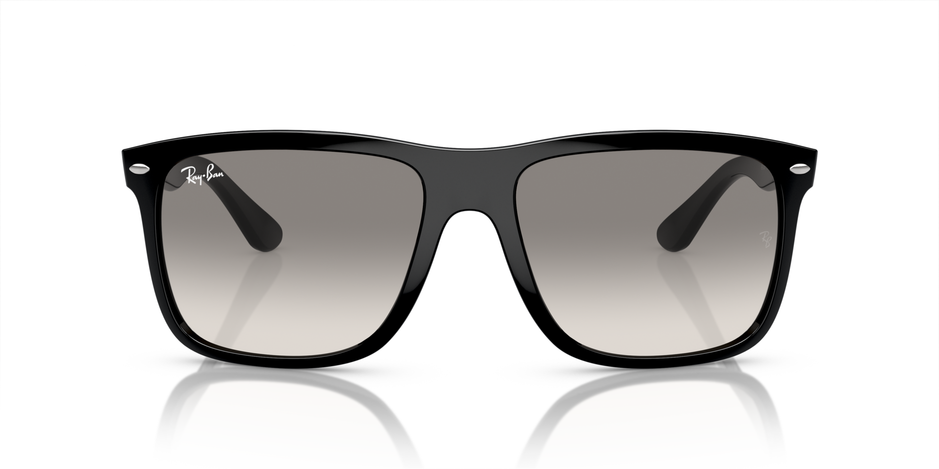 RB4547 Zwart KunststofSunglass Frames van B24, Vooraanzicht