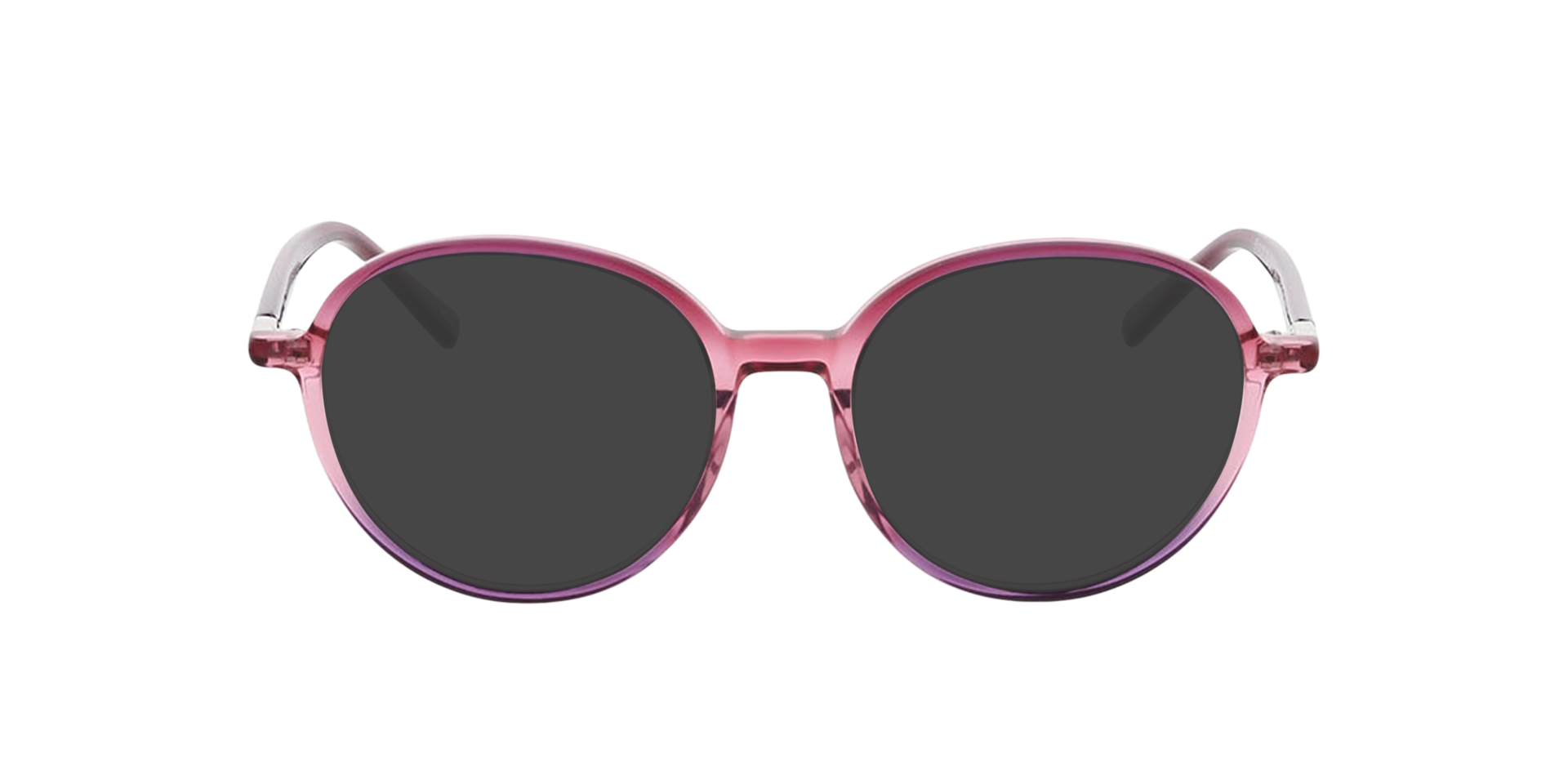 Verona Gradient Dark Pink AcetatEyeglass Frames von B24, mit getönten Gläsern