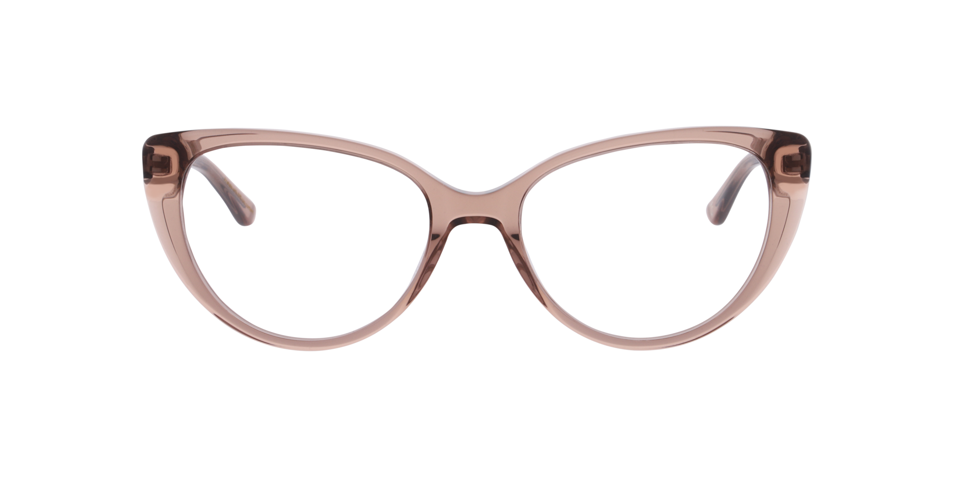 Lara Crystal Taupe AcetatEyeglass Frames von B24, Vorderansicht
