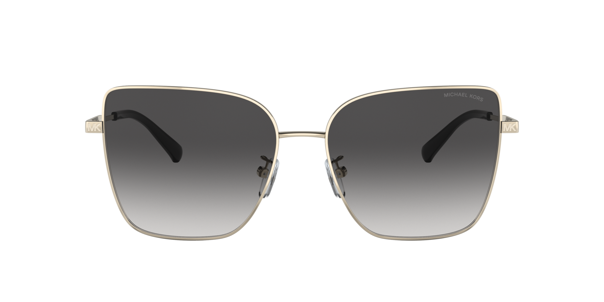 MK1108 Hellgold MetallSunglass Frames von B24, mit getönten Gläsern