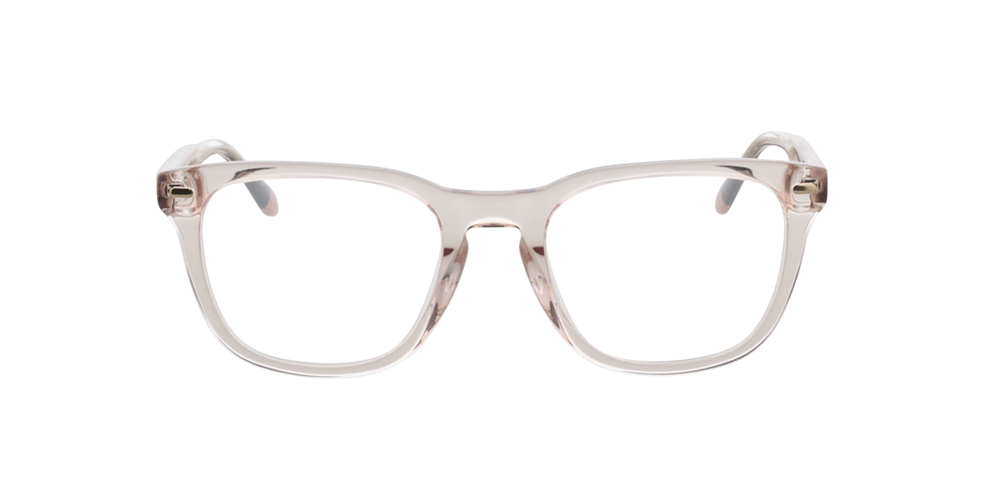 Bel Air Kristal nude  &  paars  &  roze AcetaatEyeglass Frames van B24, Vooraanzicht