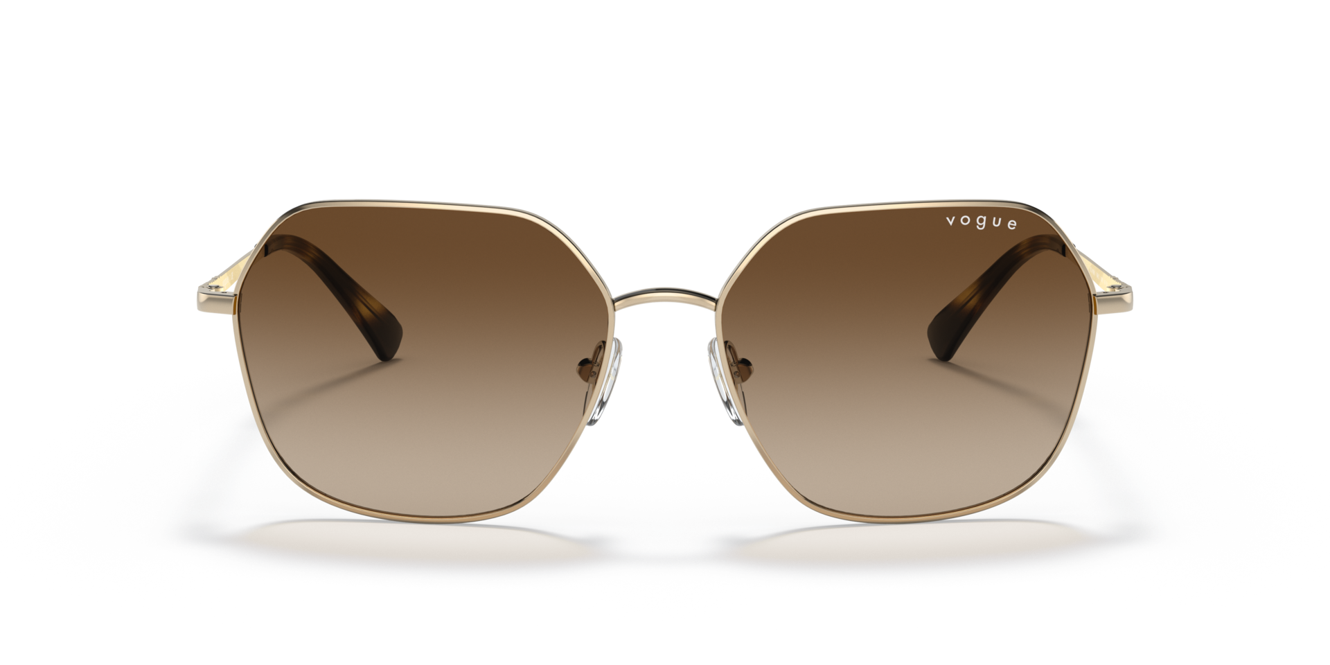 VO4198S Hellgold MetallSunglass Frames von B24, Vorderansicht