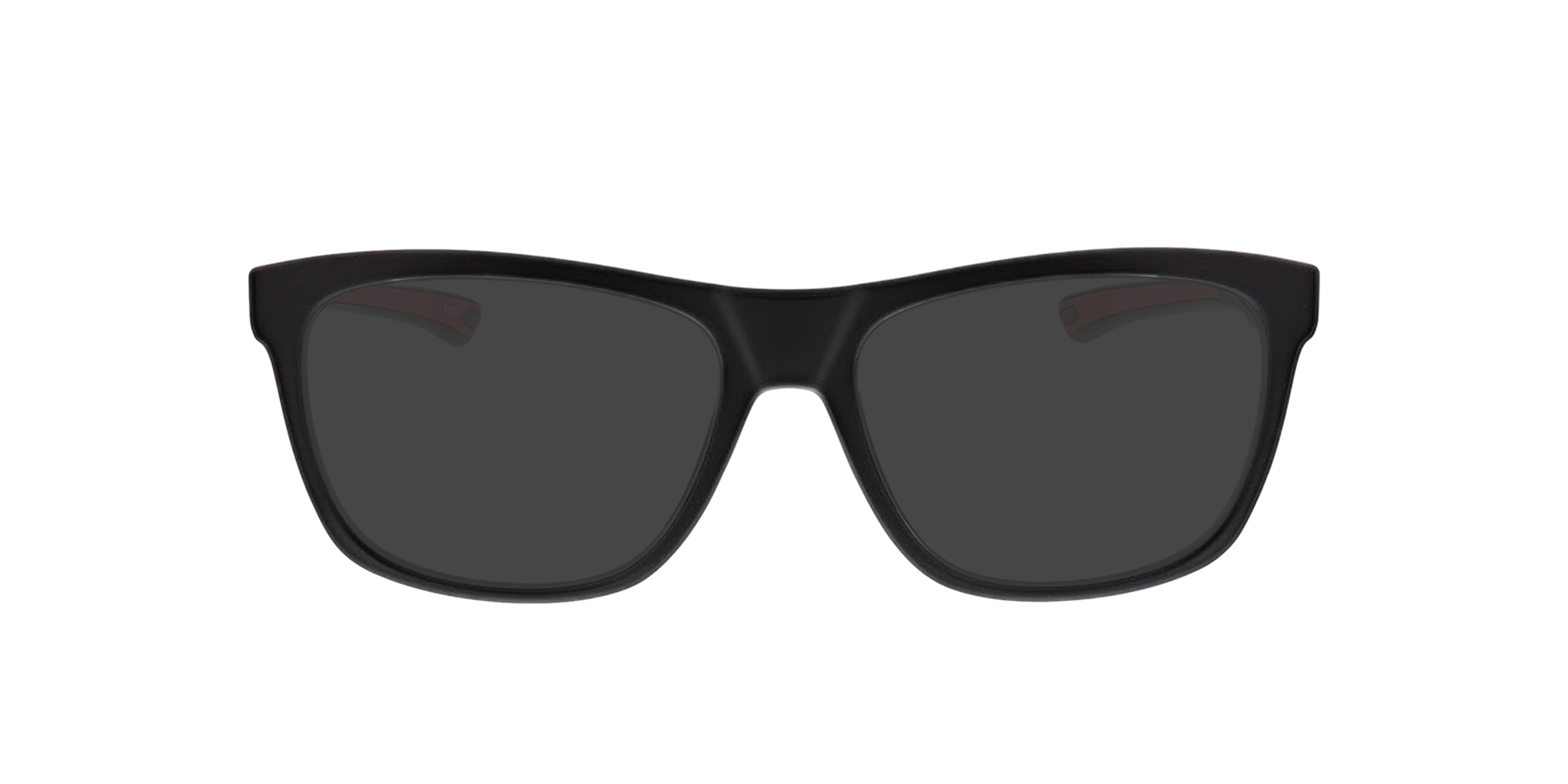Flash Schwarz & Rot KunststoffEyeglass Frames von B24, mit getönten Gläsern