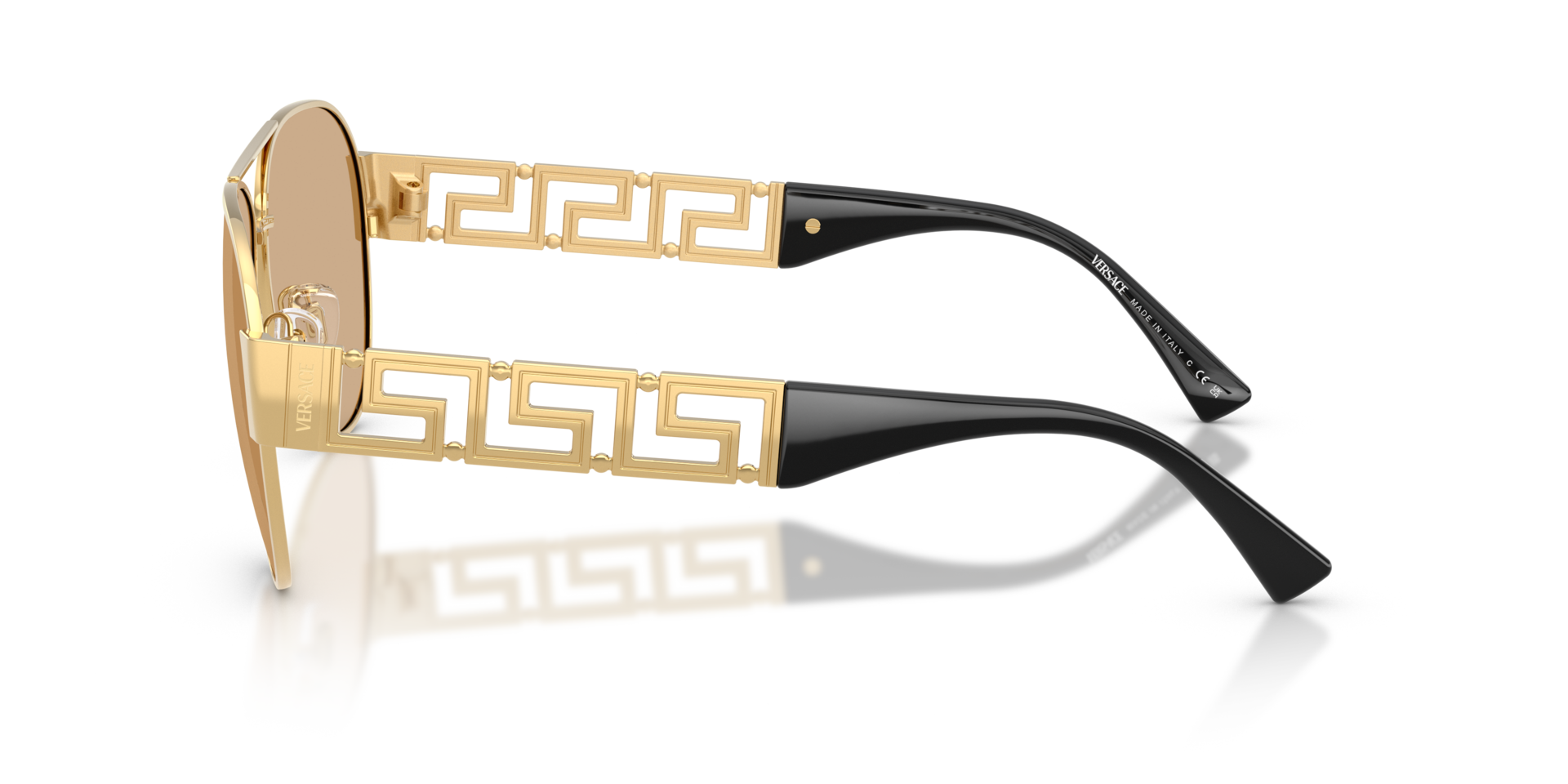 VE2289 Gold MetallSunglass Frames von B24, Seitenansicht