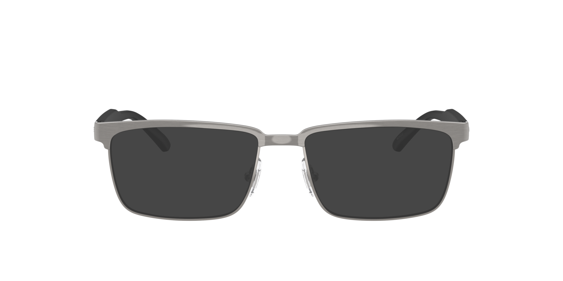 AN6131 Brushed Gunmetal MetallEyeglass Frames von B24, mit getönten Gläsern