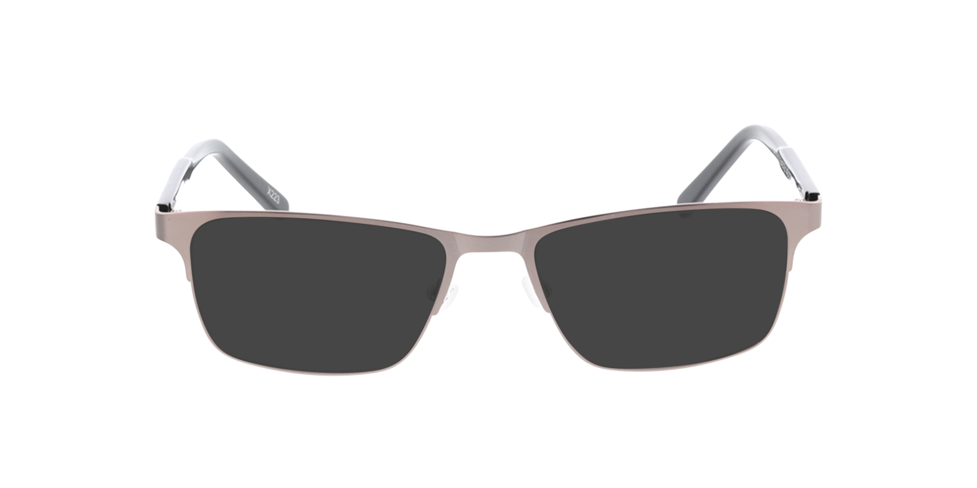 Sherman Antraciet  &  matzwart MetaalEyeglass Frames van B24, met getinte lenzen