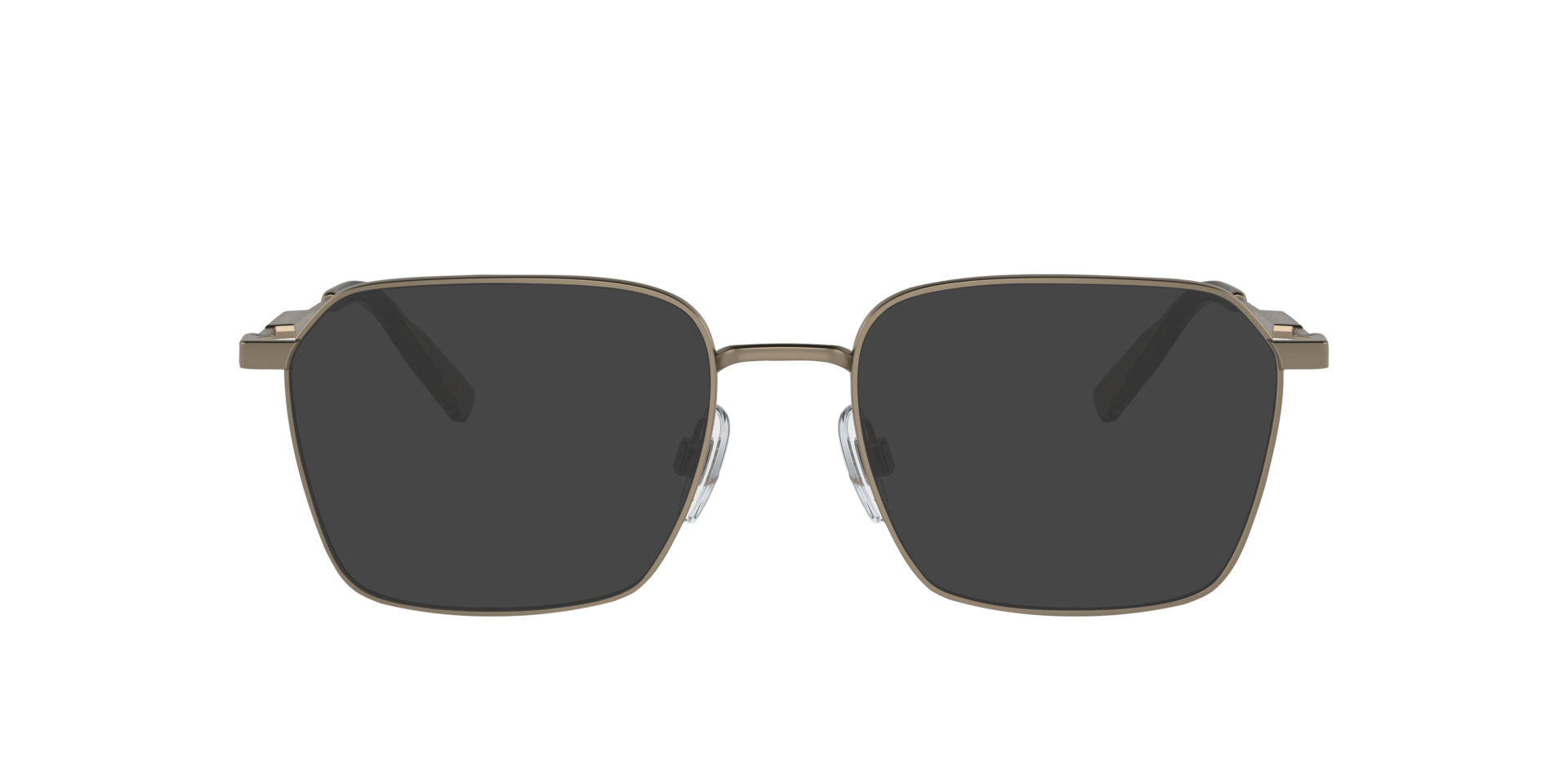 DG1350 Matte Bronze MetaalEyeglass Frames van B24, met getinte lenzen
