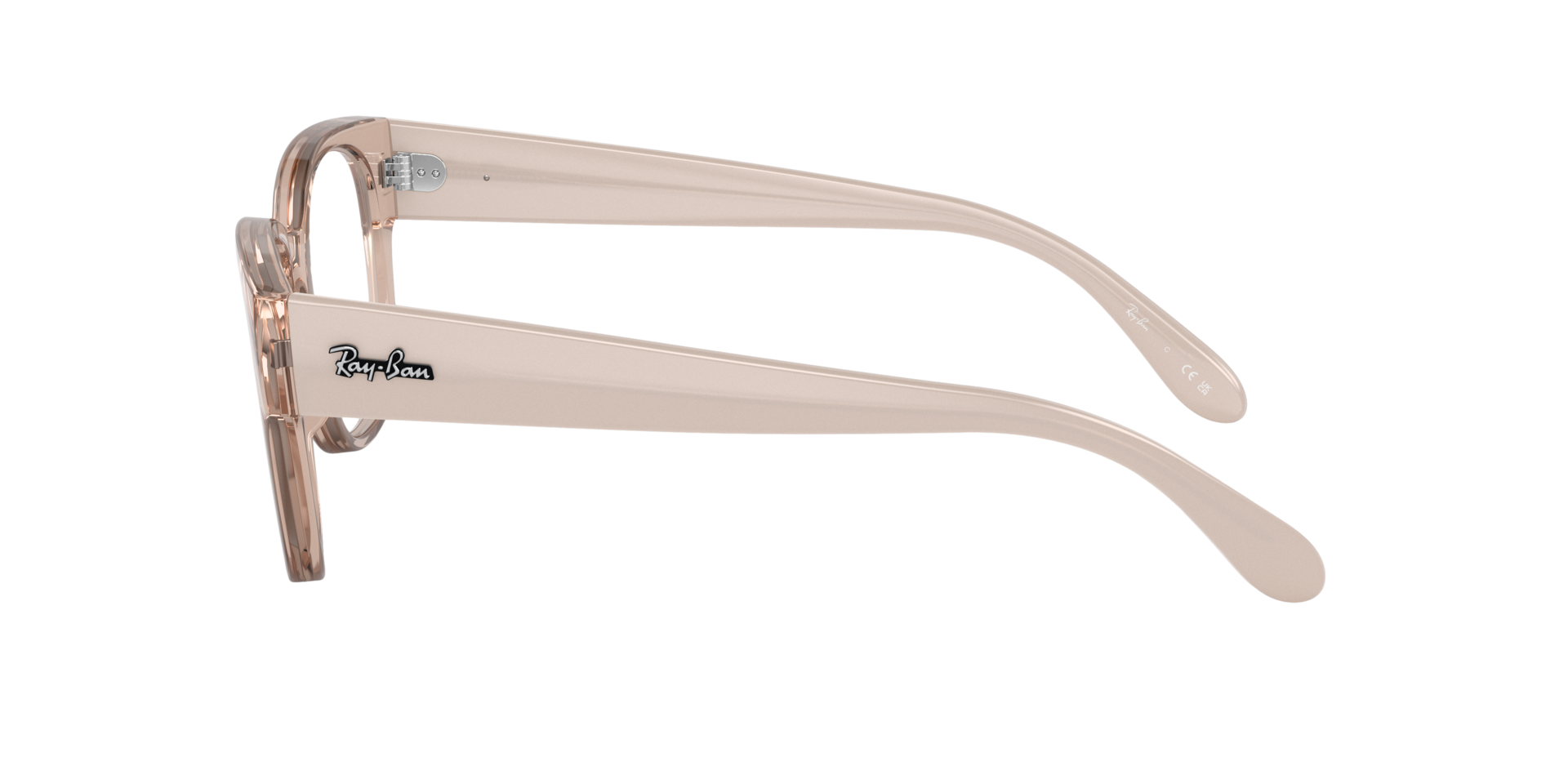 RB7210 Albast KunststofEyeglass Frames van B24, Zijaanzicht
