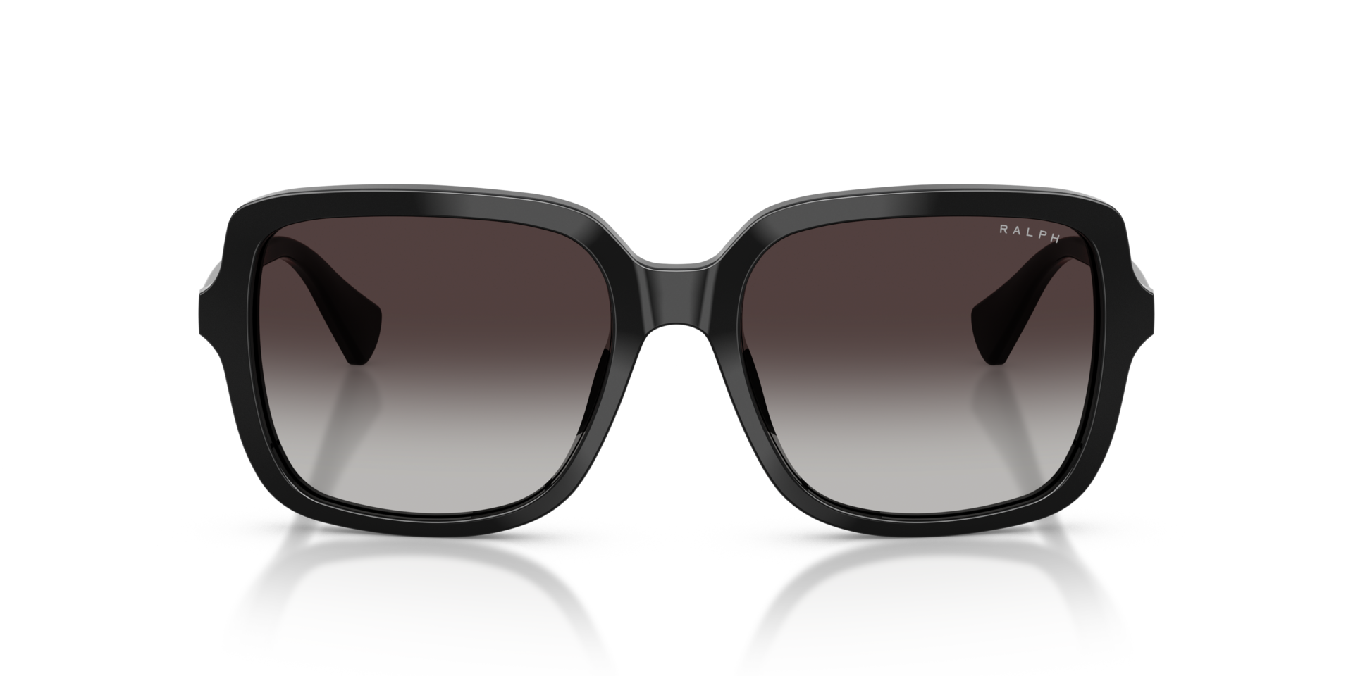 RA5333U Glanzend zwart AcetaatSunglass Frames van B24, Vooraanzicht