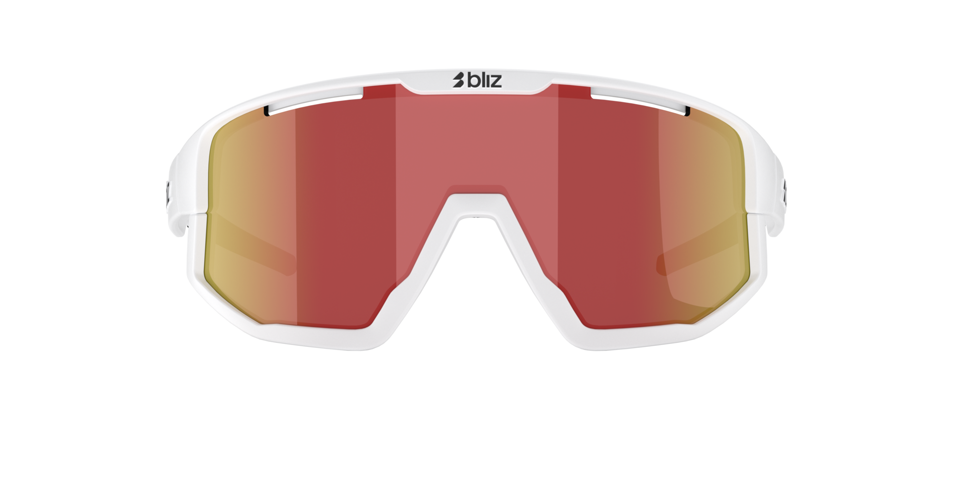 Fusion Weiß KunststoffSunglass Frames von B24, mit getönten Gläsern