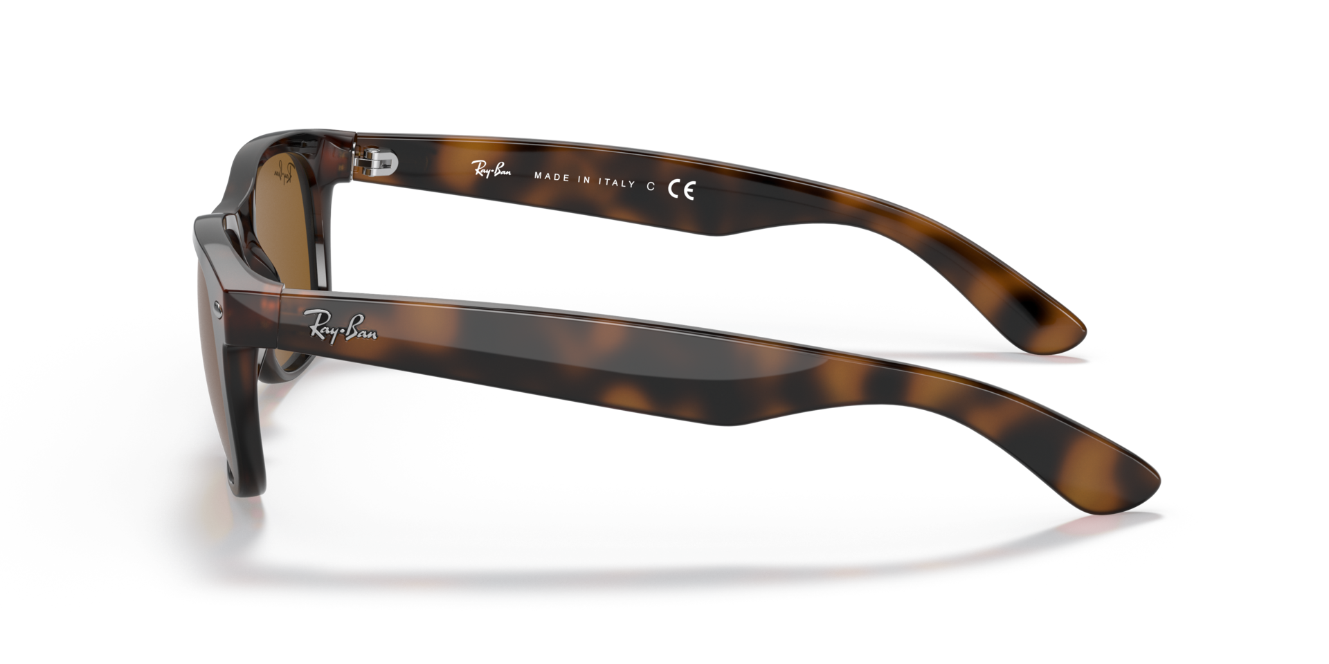 RB2132 Licht Havana KunststofSunglass Frames van B24, Zijaanzicht