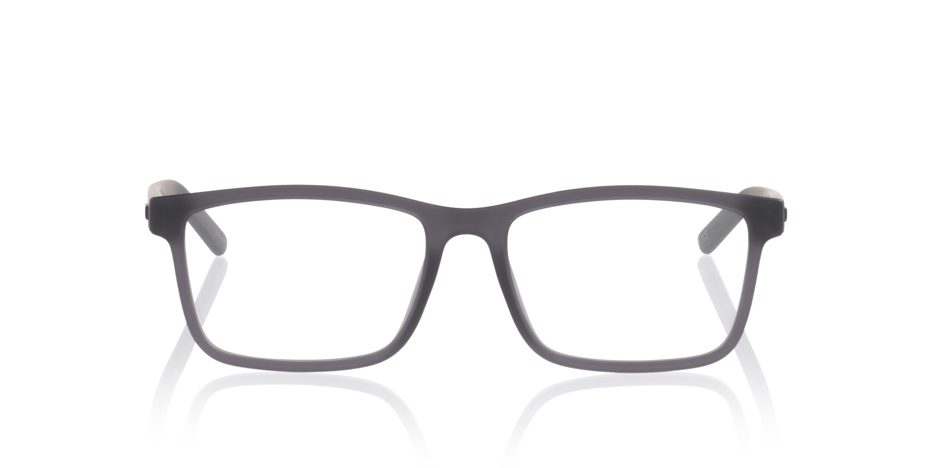 PU0517O Grau KunststoffEyeglass Frames von B24, Vorderansicht