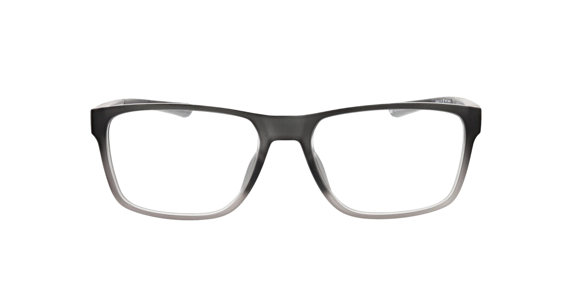 Colorado Mat tweekleurig zwart  &  grijs KunststofEyeglass Frames van B24, Vooraanzicht