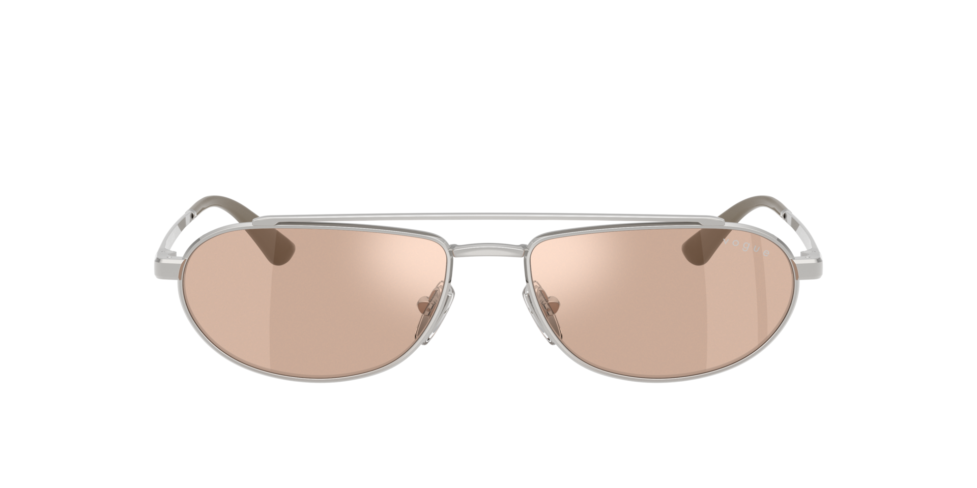 VO4371S Silber MetallSunglass Frames von B24, mit getönten Gläsern
