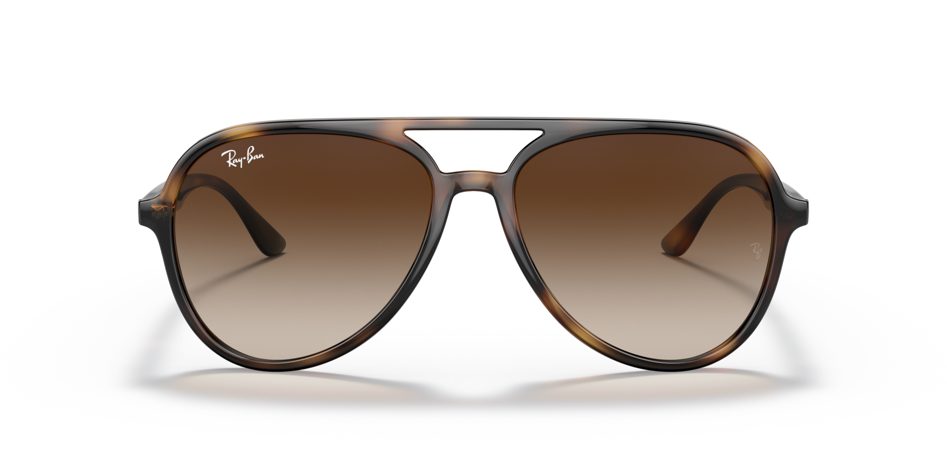 RB4376 Havana KunststofSunglass Frames van B24, Vooraanzicht