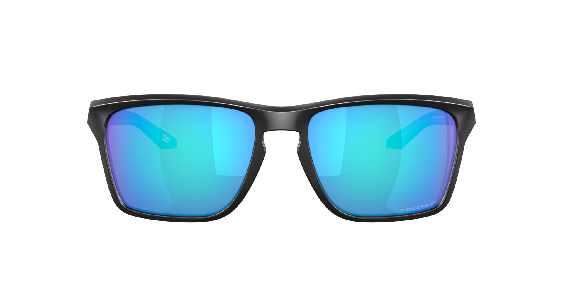 Sylas Matzwart KunststofSunglass Frames van B24, met getinte lenzen