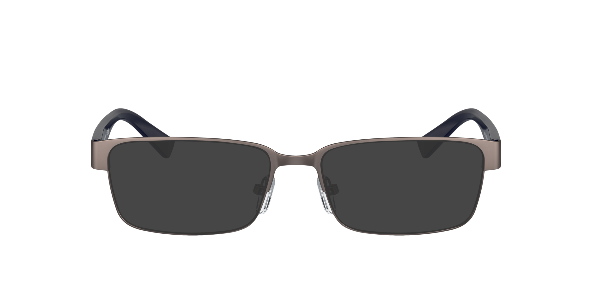 AX1017 Matt Gunmetal MetallEyeglass Frames von B24, mit getönten Gläsern