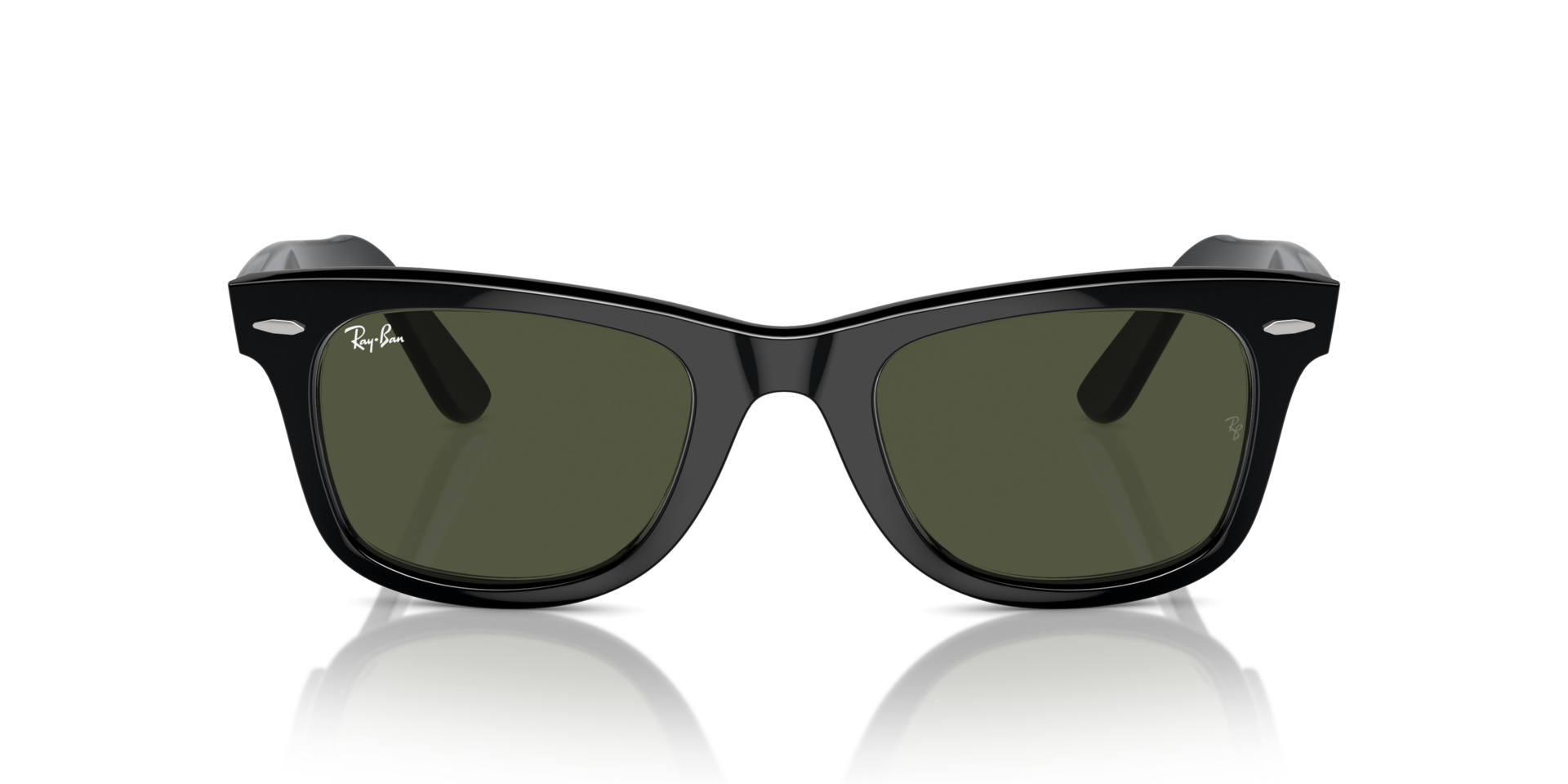 RB2140 Schwarz AcetatSunglass Frames von B24, Vorderansicht