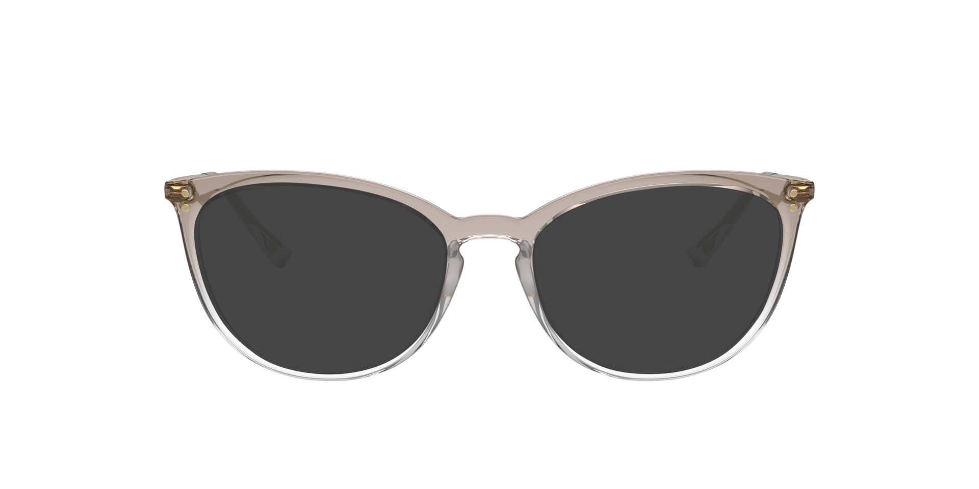 VO5276 Top gradiënt bruin & kristal KunststofEyeglass Frames van B24, met getinte lenzen