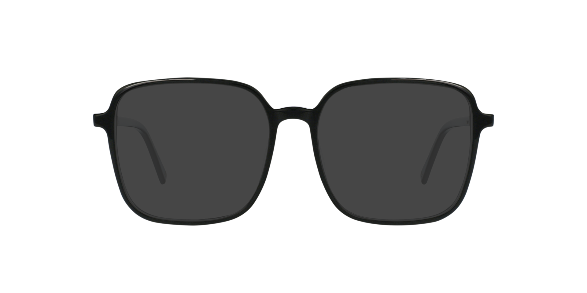 Elan Jet Black AcetatEyeglass Frames von B24, mit getönten Gläsern
