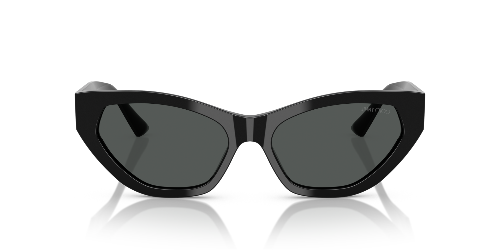 JC5022B Zwart AcetaatSunglass Frames van B24, Vooraanzicht