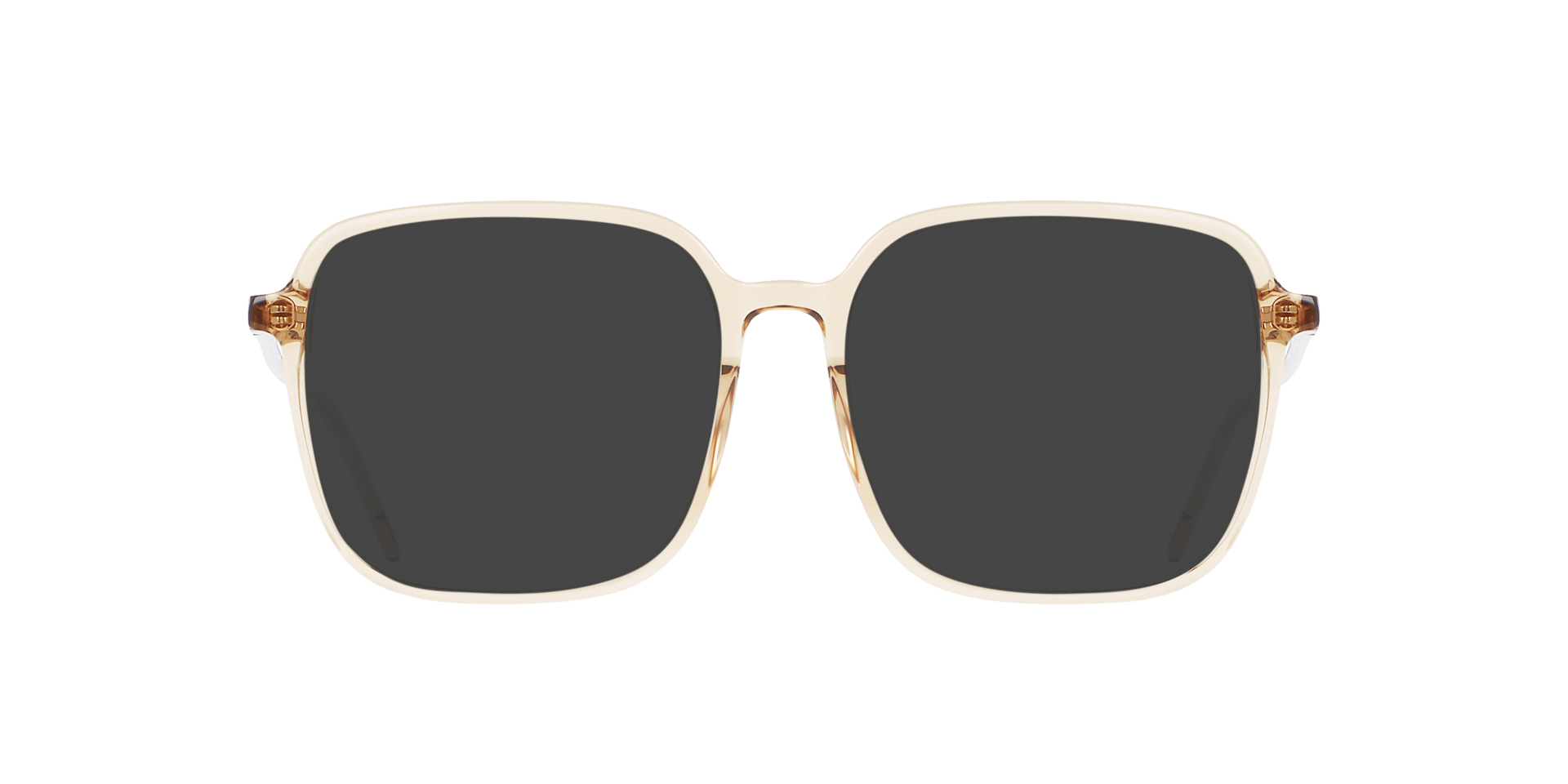 Elan Crystal Caramel AcetatEyeglass Frames von B24, mit getönten Gläsern
