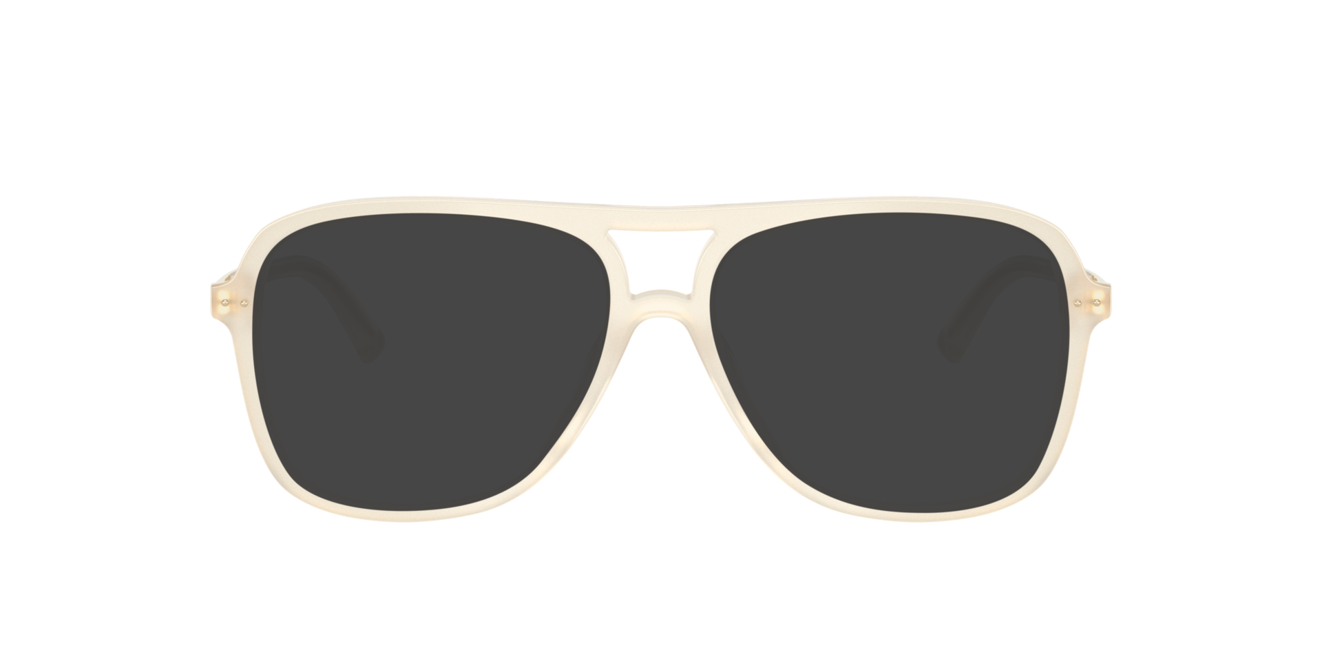 JC3052U Opaline Yellow AcetaatEyeglass Frames van B24, met getinte lenzen