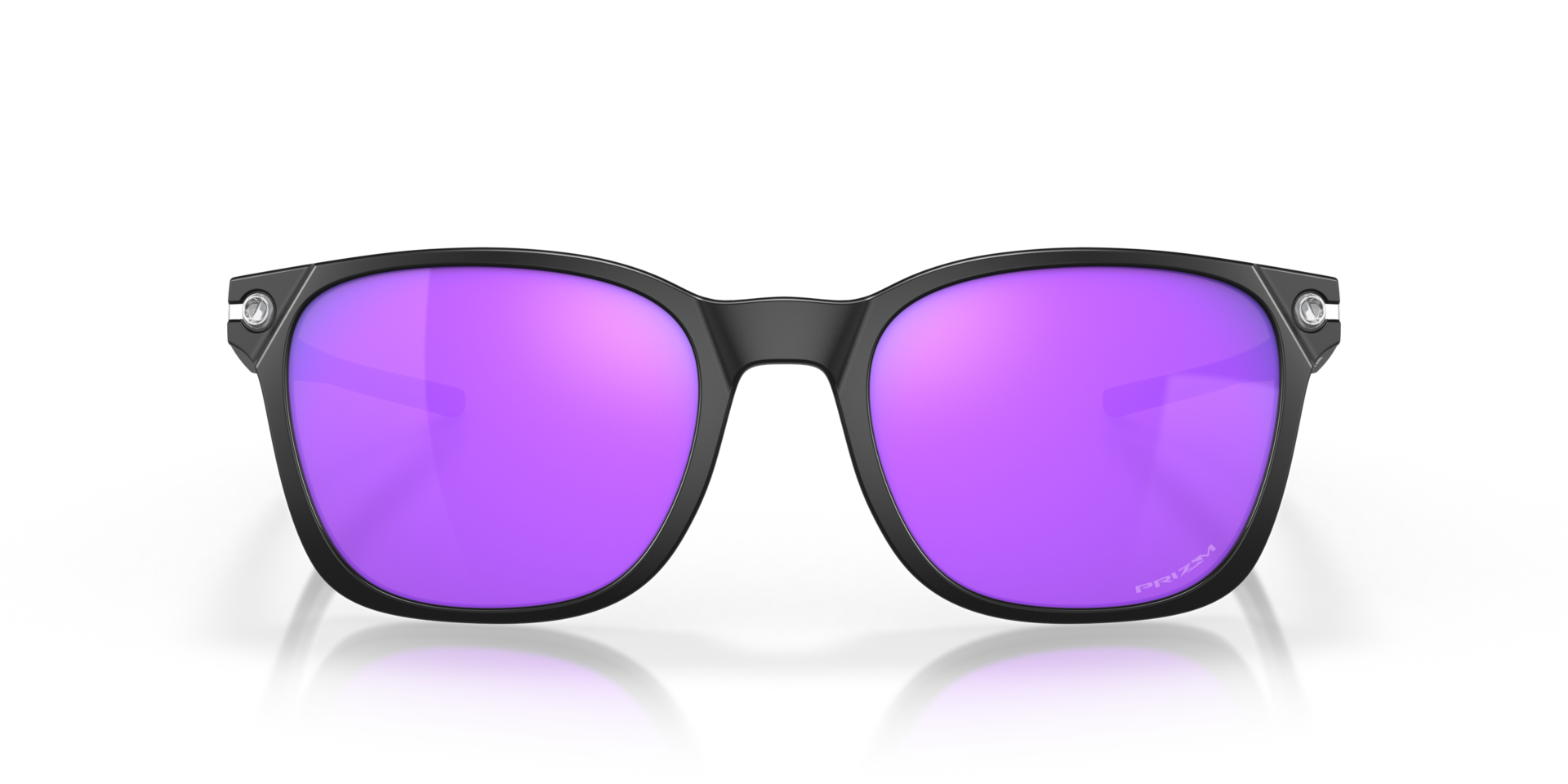 Ojector Matt Schwarz KunststoffSunglass Frames von B24, Vorderansicht