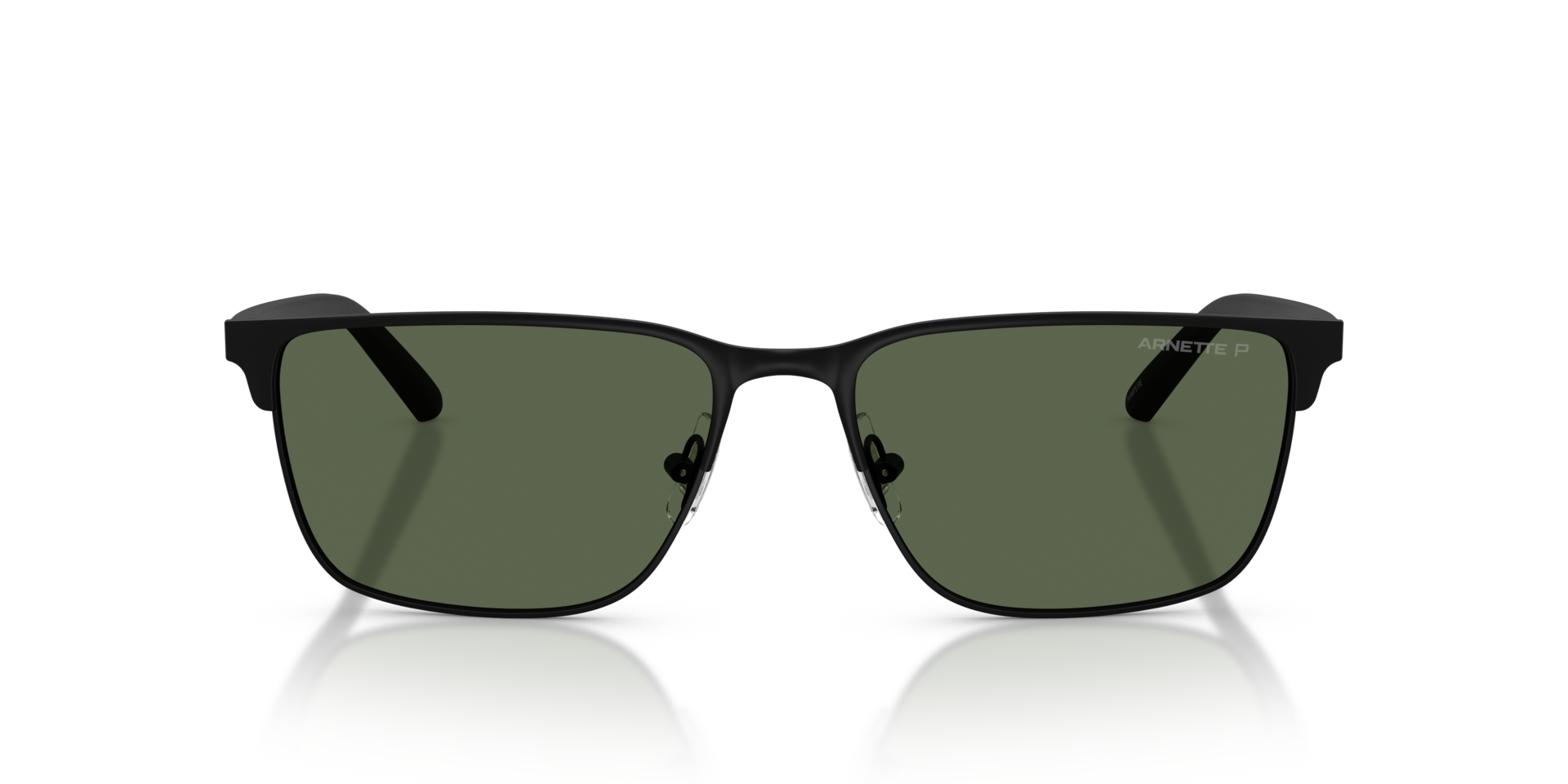 AN3094 Matt Schwarz MetallSunglass Frames von B24, Vorderansicht