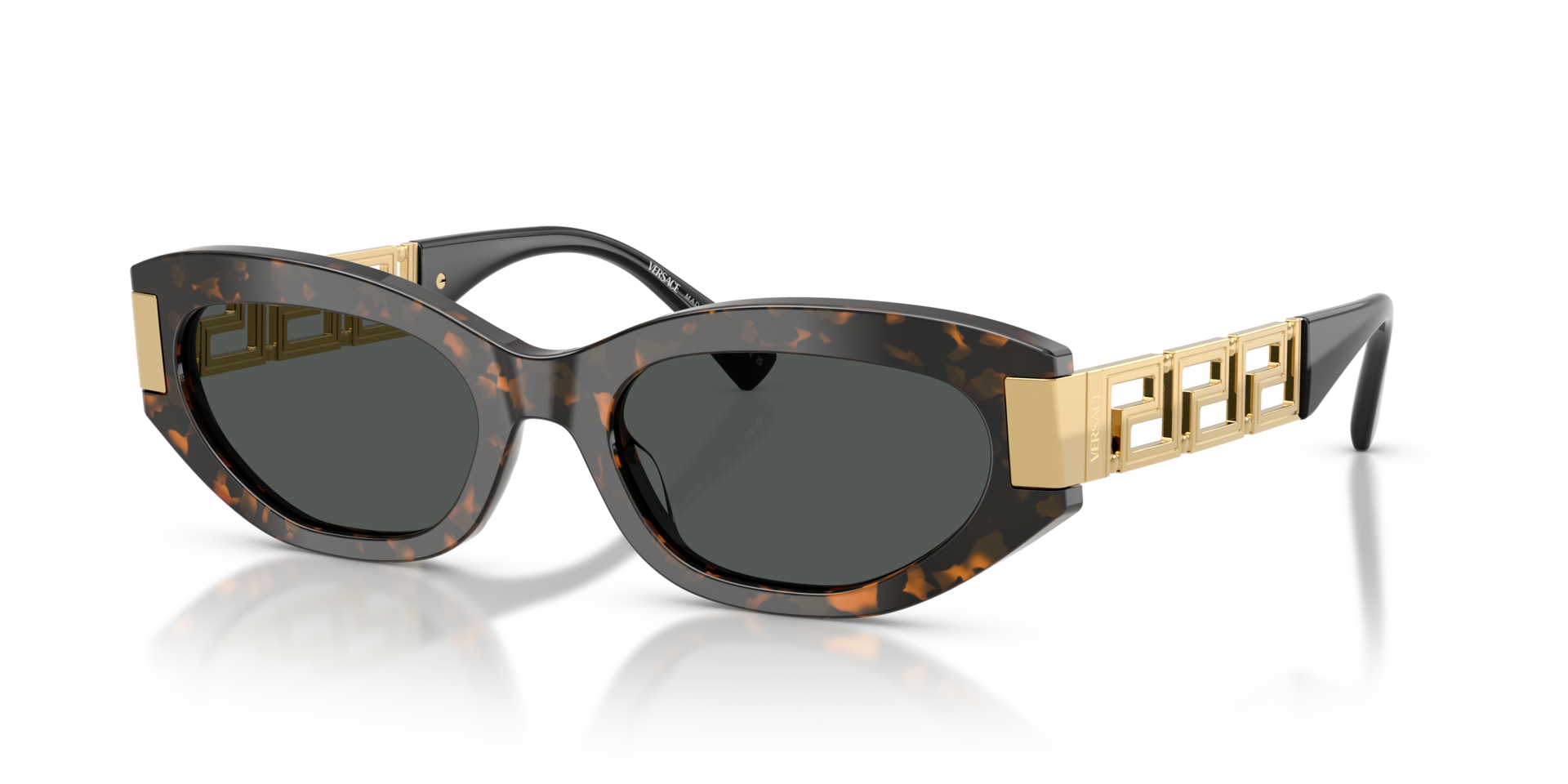 VE4501 Brown Tortoise AcetaatSunglass Frames van B24, Hoekweergave