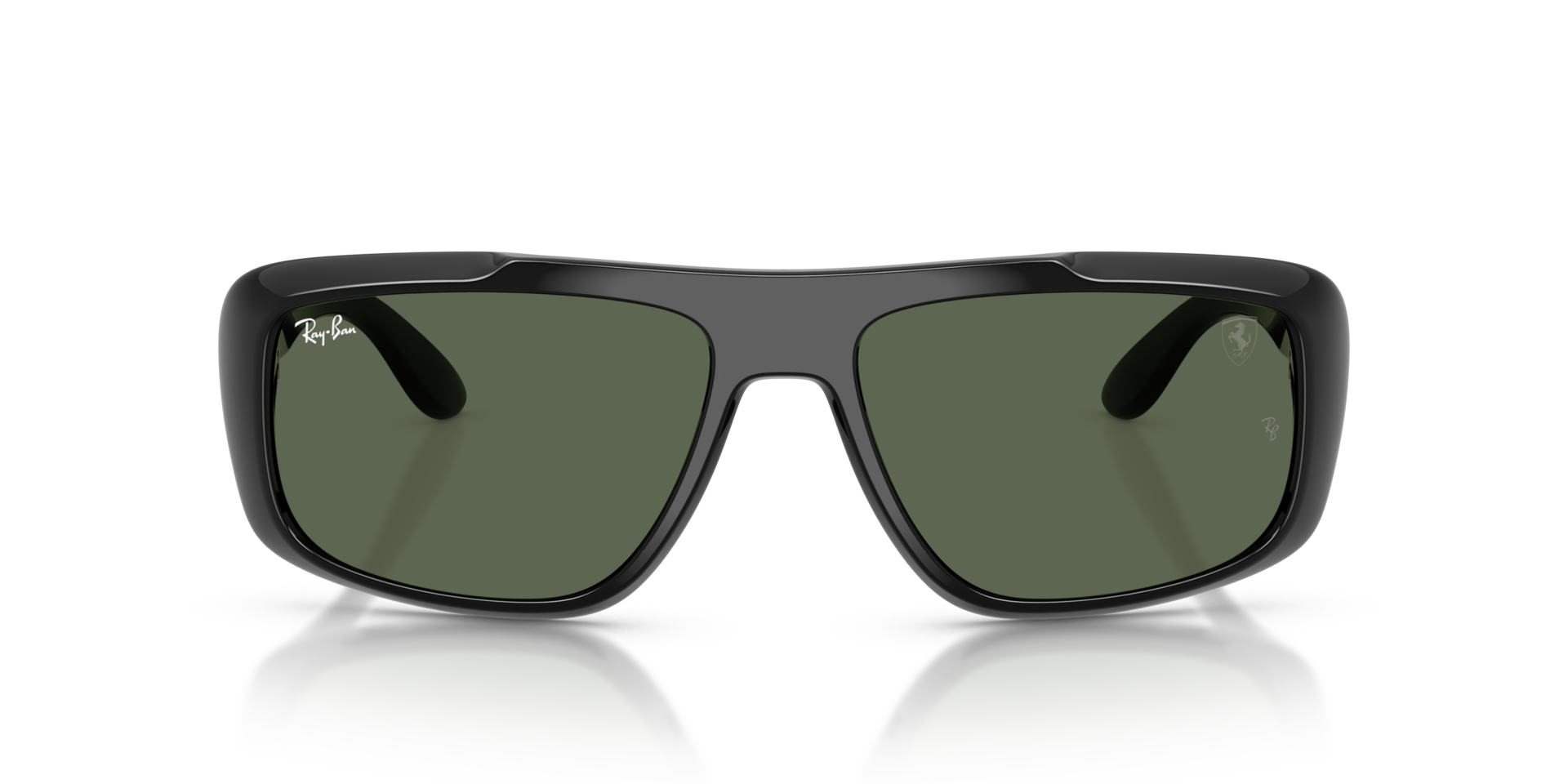 RB4479M Zwart KunststofSunglass Frames van B24, Vooraanzicht