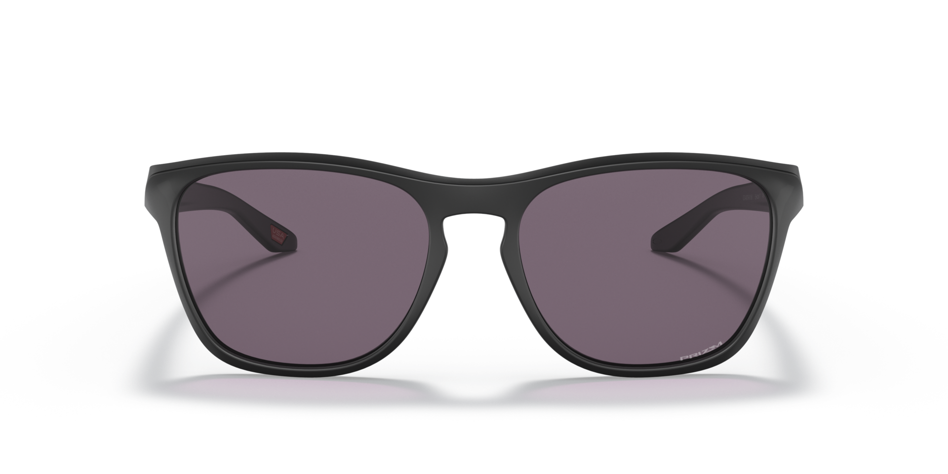 Manorburn Matzwart KunststofSunglass Frames van B24, Vooraanzicht