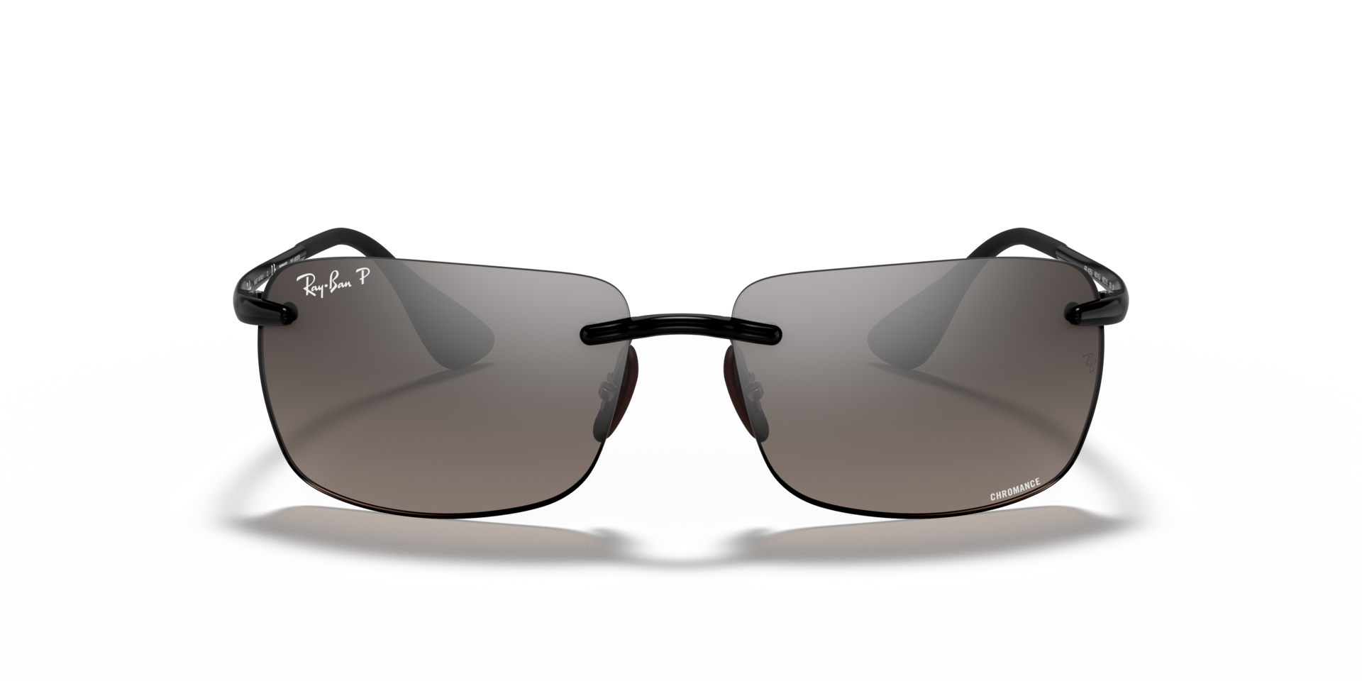 RB4255 Schwarz KunststoffSunglass Frames von B24, Vorderansicht
