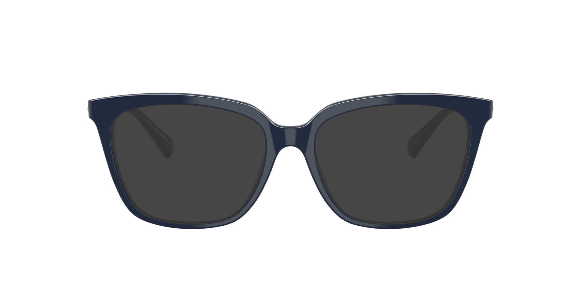EA3248 Shiny Blue AcetatEyeglass Frames von B24, mit getönten Gläsern
