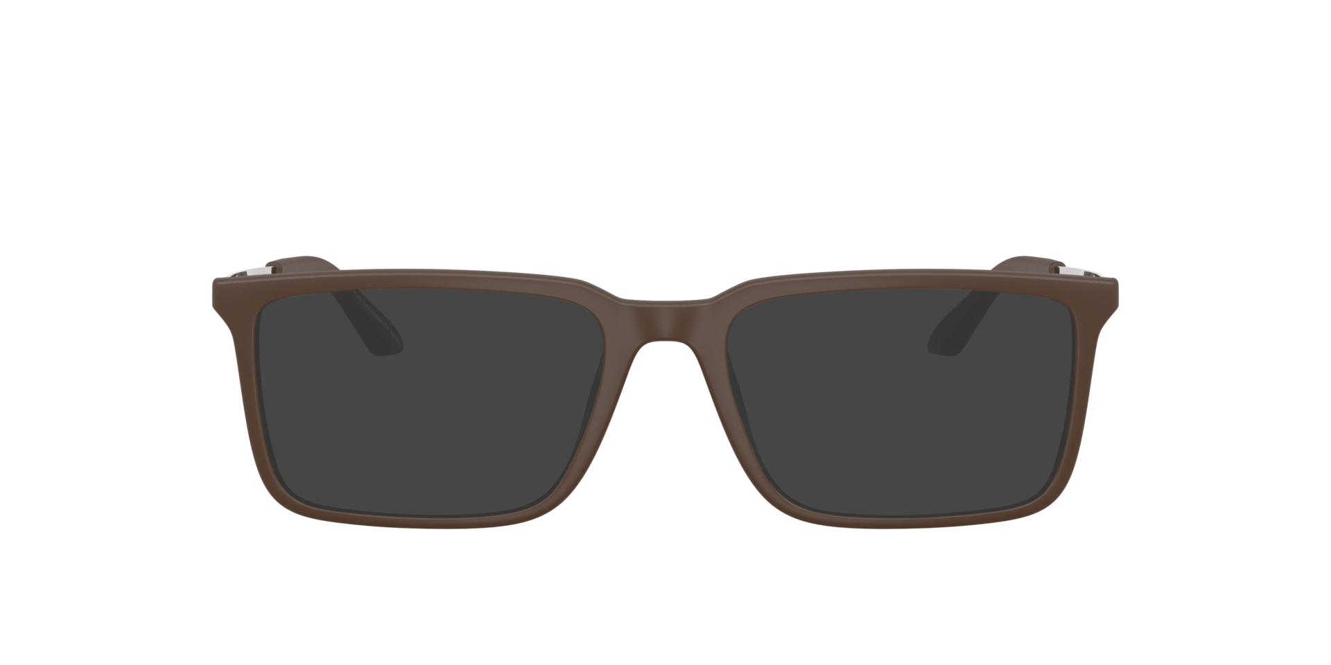 AX3141U Matbruin KunststofEyeglass Frames van B24, met getinte lenzen