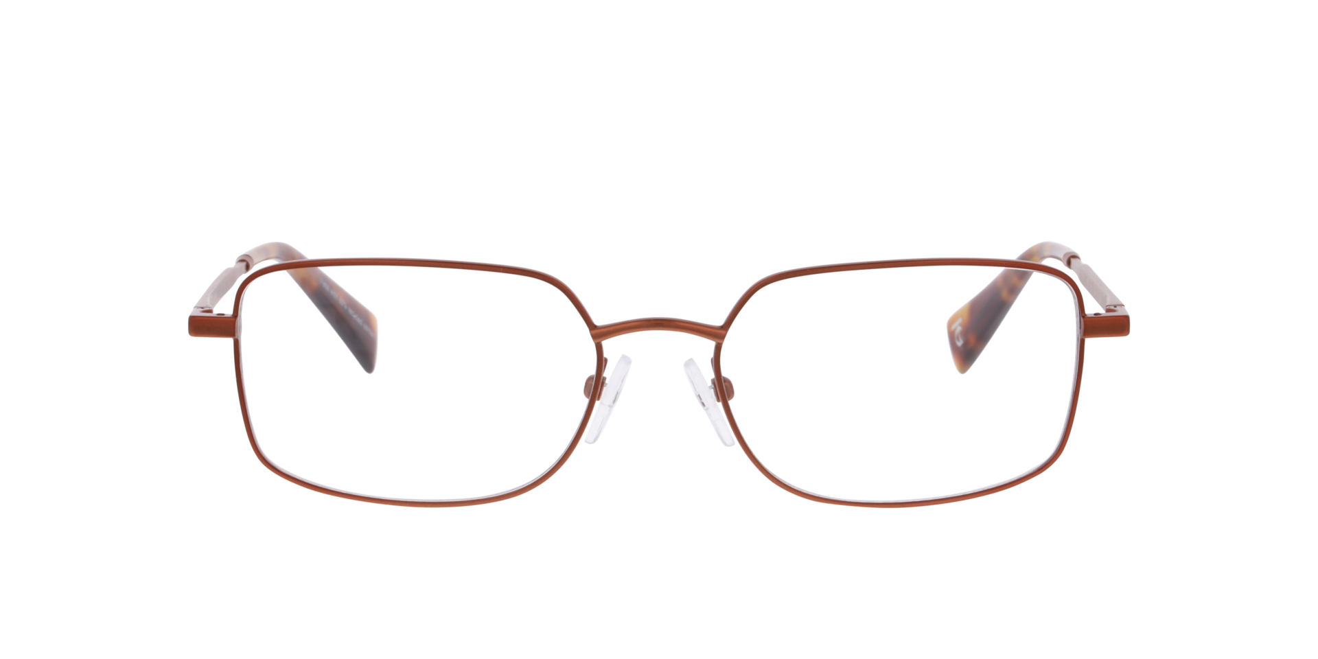 Silva Bronze MetallEyeglass Frames von B24, Vorderansicht