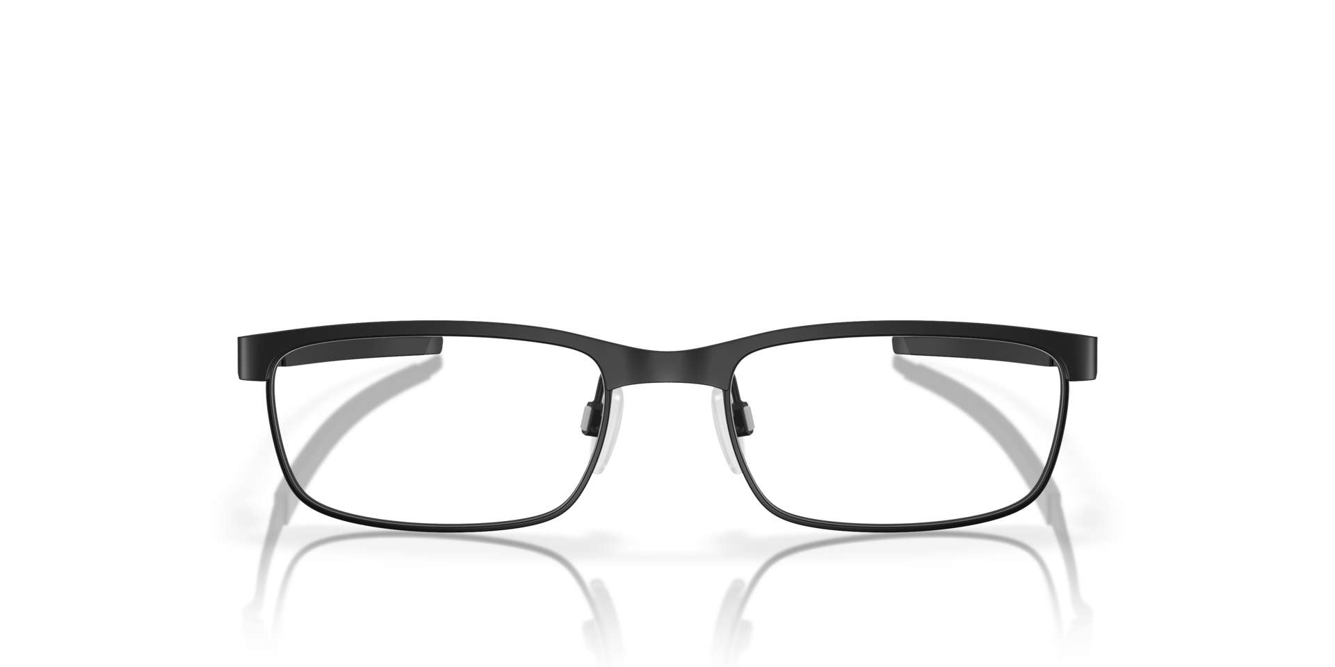 Steel Plate™ Kohlepulver MetallEyeglass Frames von B24, Vorderansicht