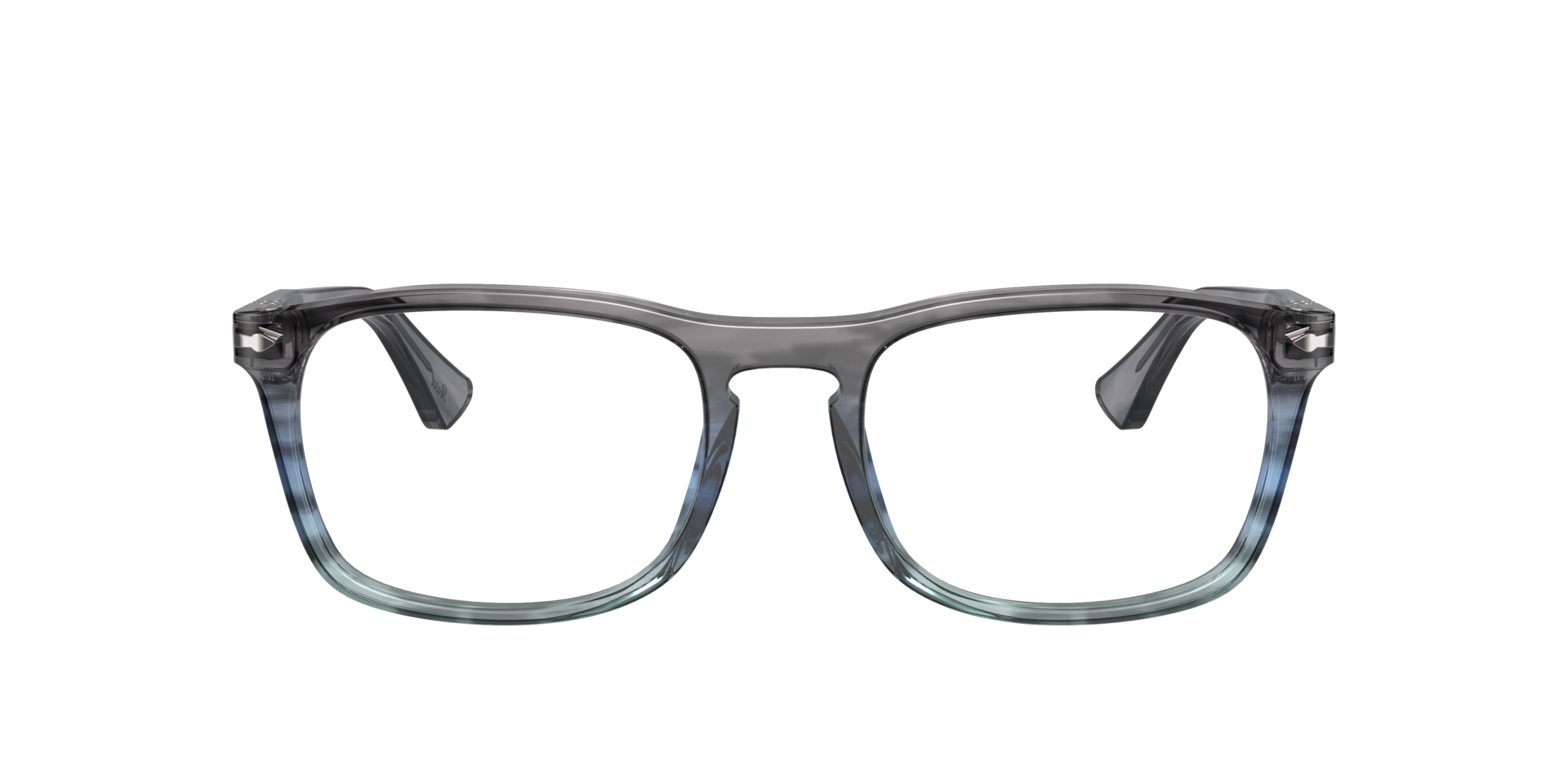 Gestreept grijs gradiënt blauw PO3344V -  Acetate Brillen