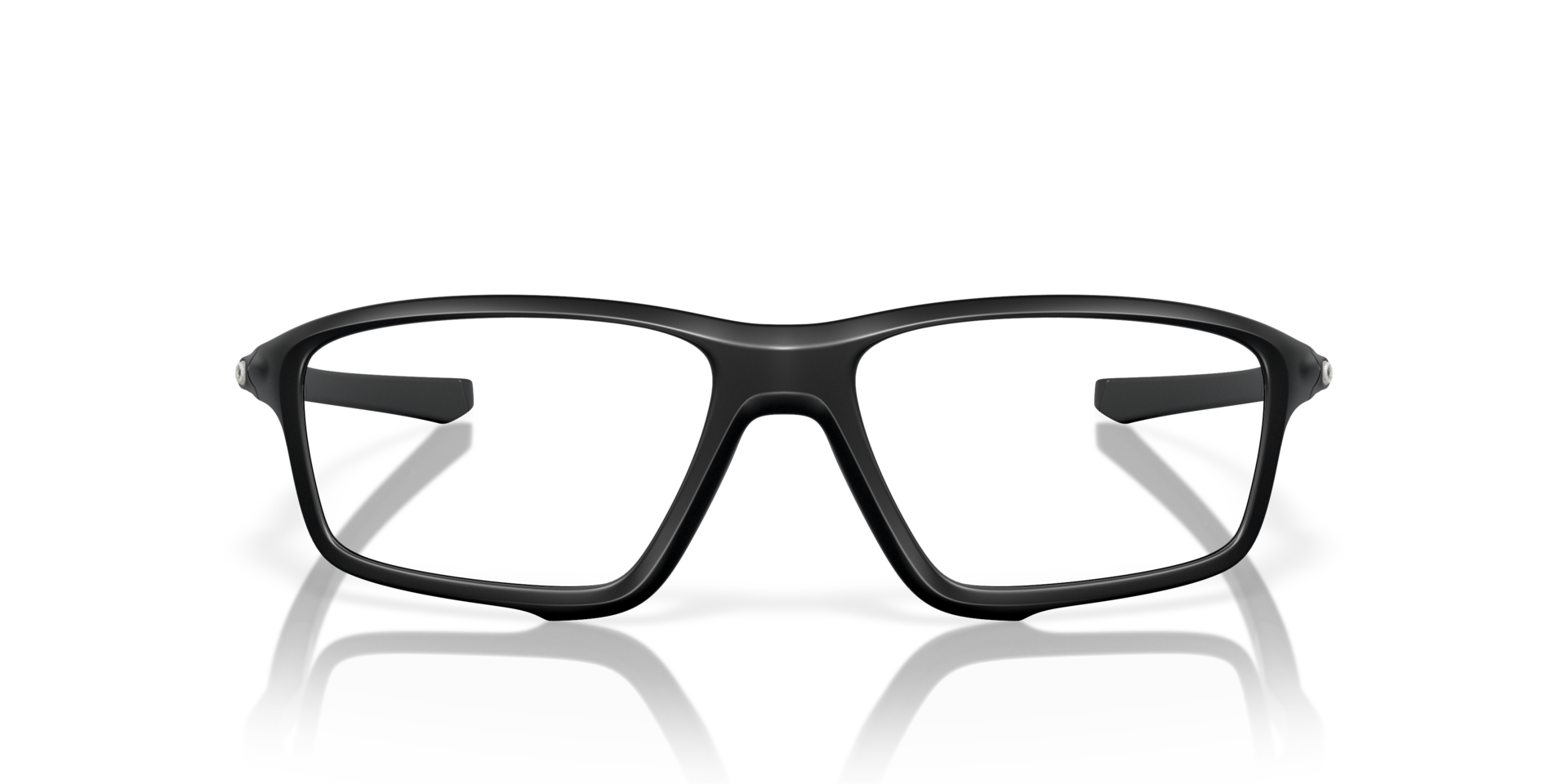 Crosslink® Zero Reflective Collection Schwarz satiniert KunststoffEyeglass Frames von B24, Vorderansicht