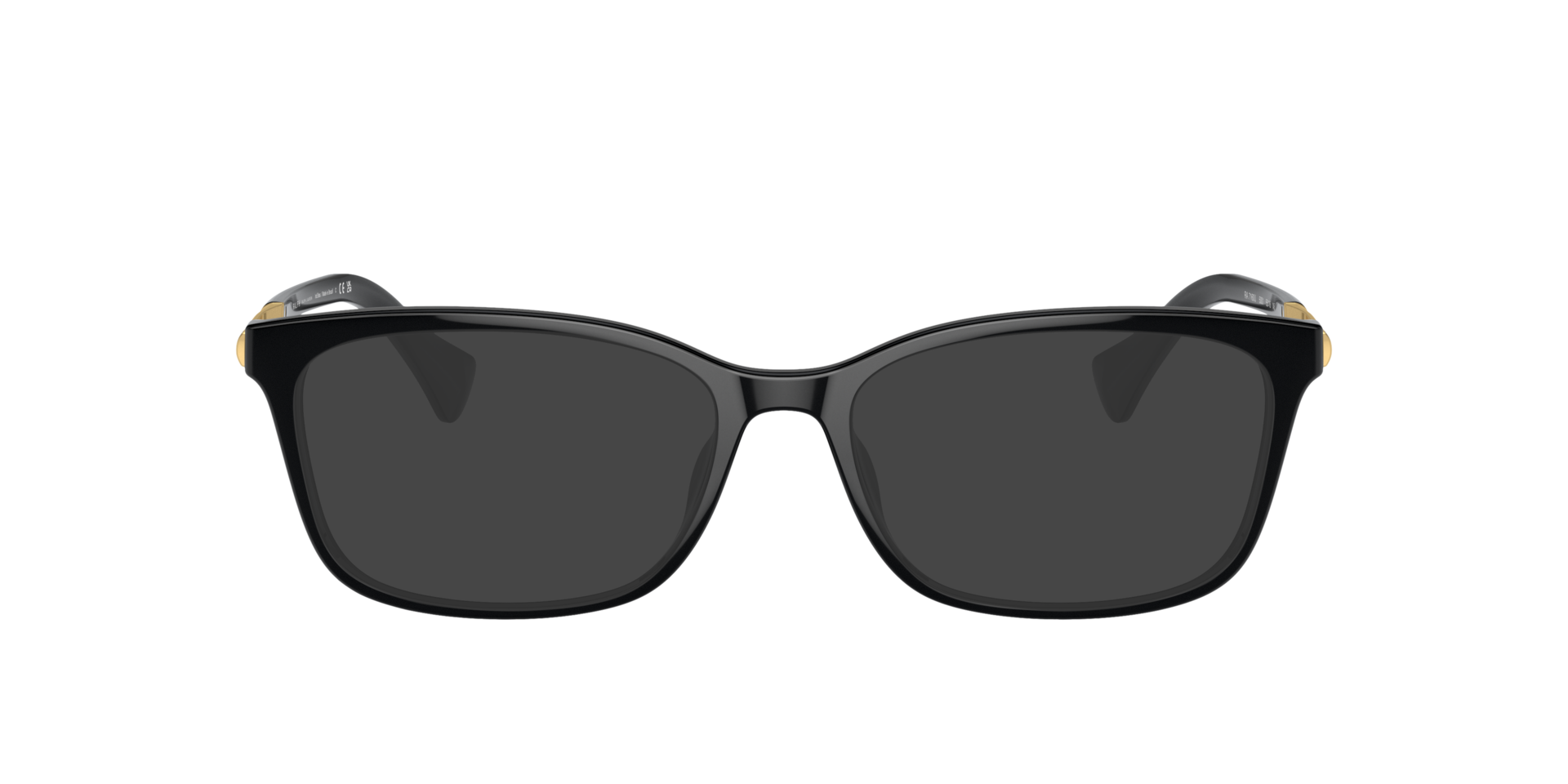 RA7160U Glanzend zwart KunststofEyeglass Frames van B24, met getinte lenzen