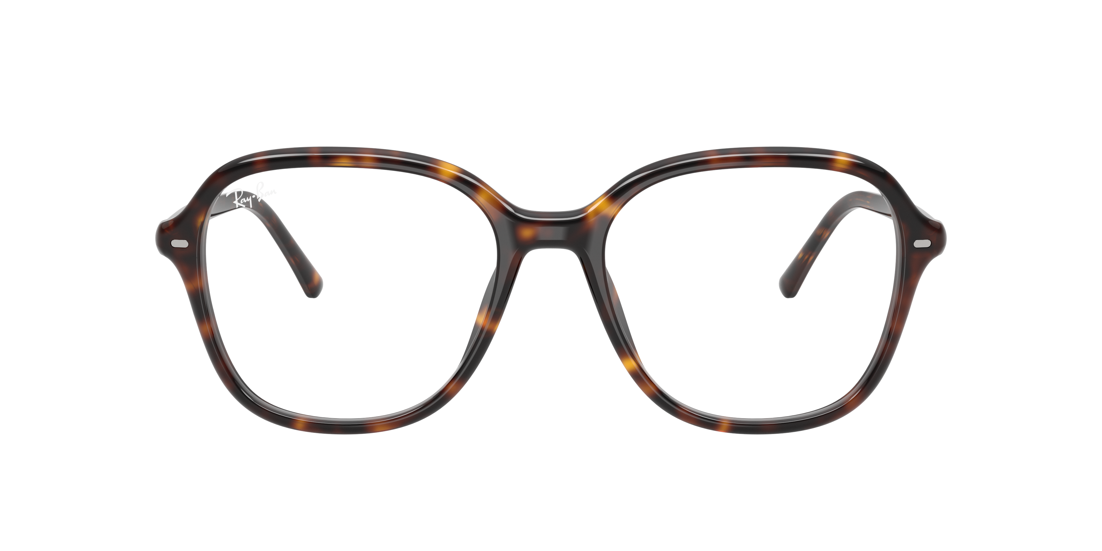 Ray-Ban Unisex Havana,Transparent Brown Havana/Transparent Brown, Size: Large - Bild 1