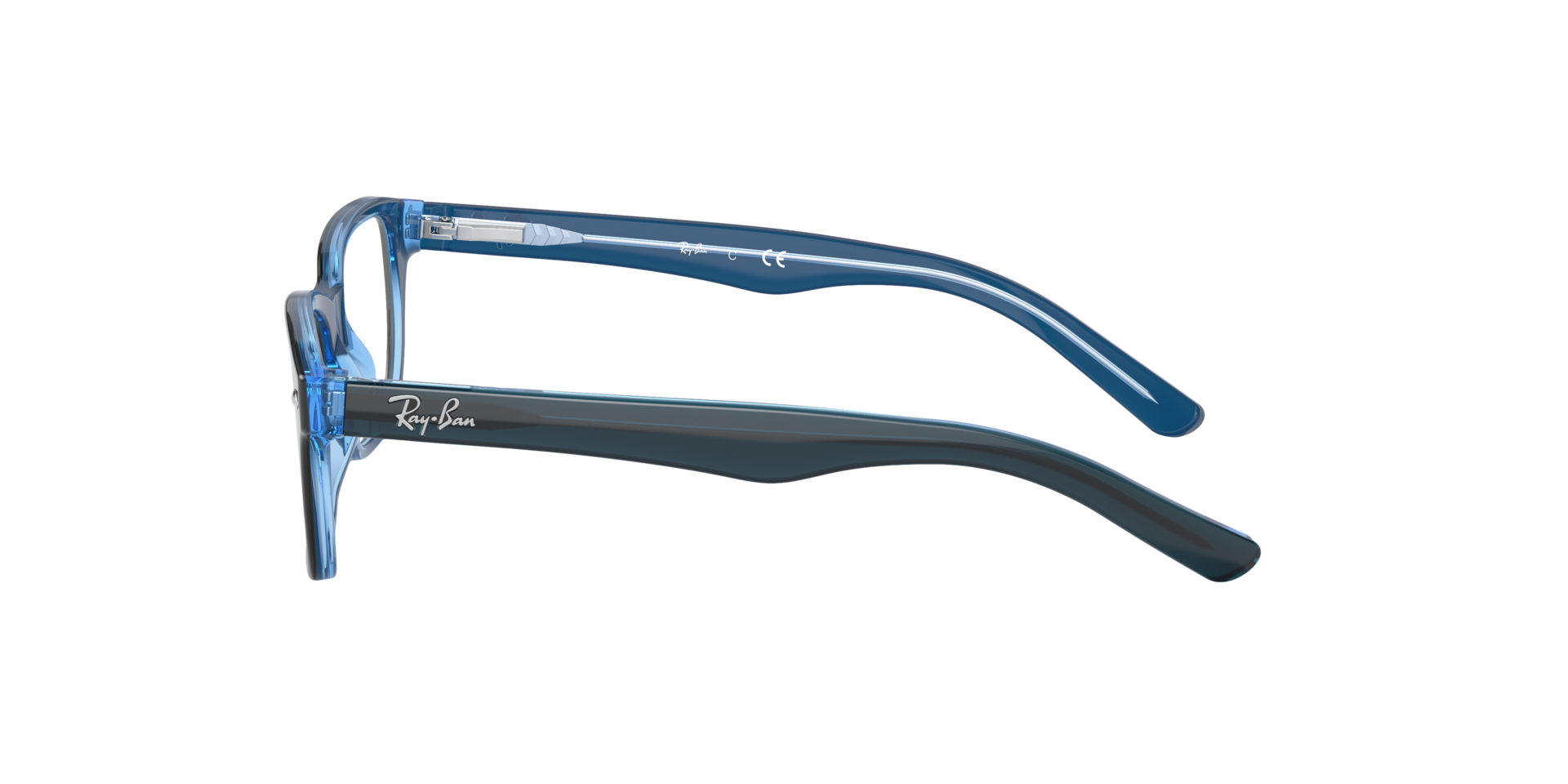 RB1555 Blau AcetatEyeglass Frames von B24, Seitenansicht