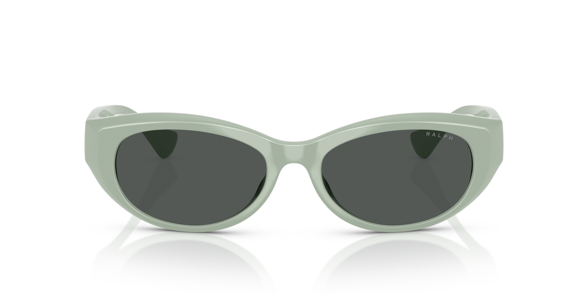 RA5327U Shiny Solid Sage KunststoffSunglass Frames von B24, Vorderansicht