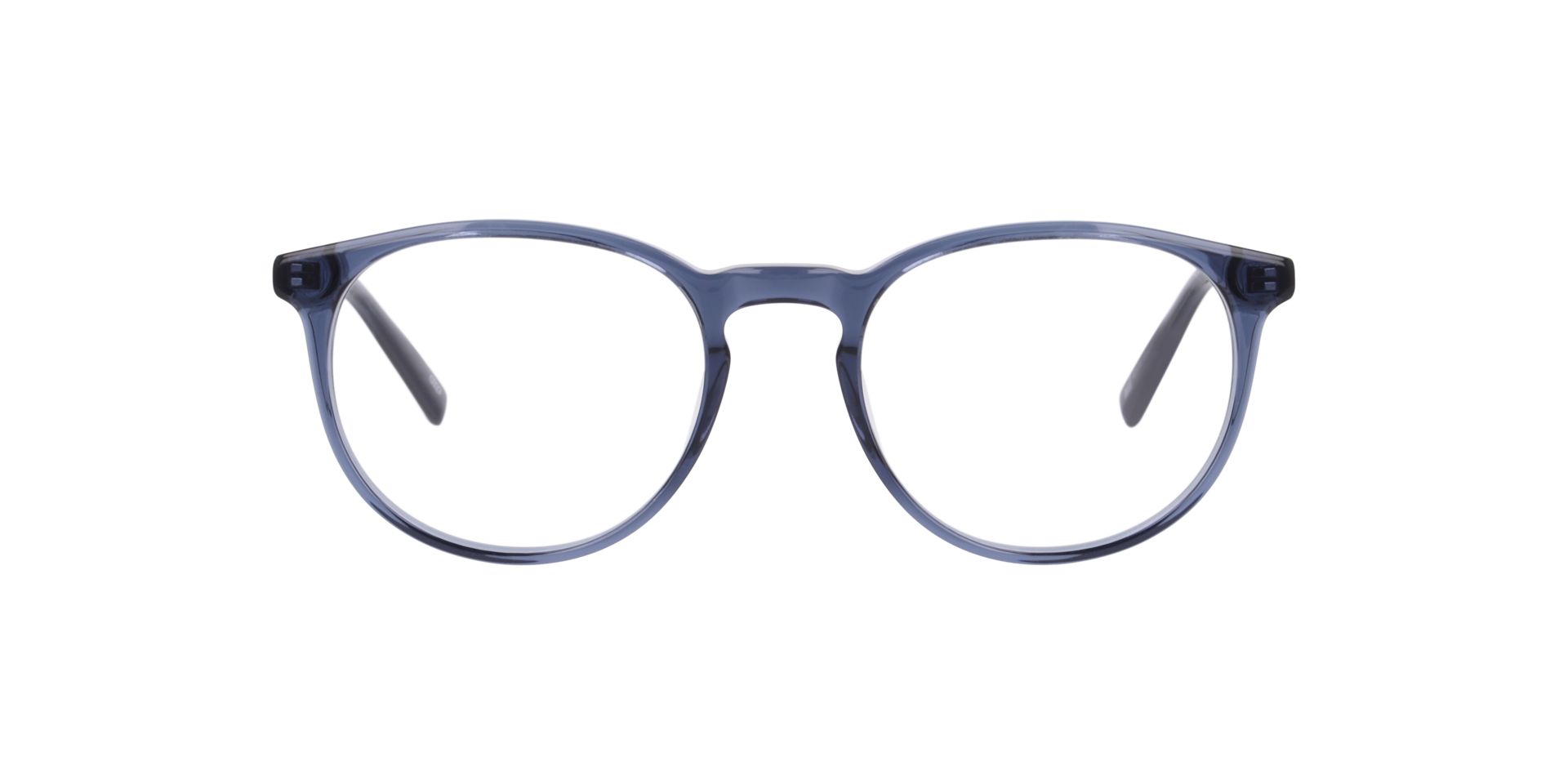 Charlie Kristalblauw AcetaatEyeglass Frames van B24, Vooraanzicht