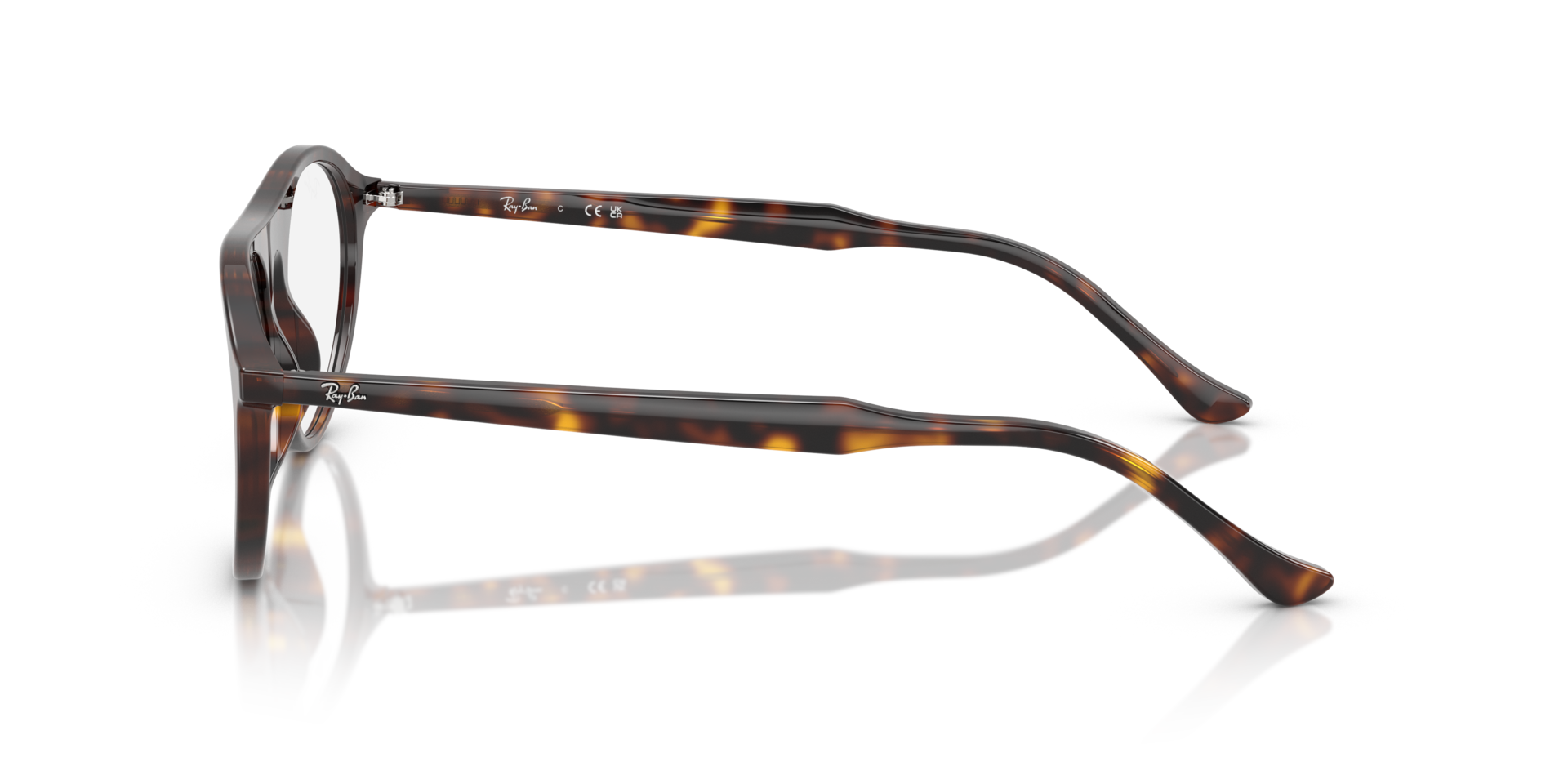RB5441 Havana AcetatEyeglass Frames von B24, Seitenansicht