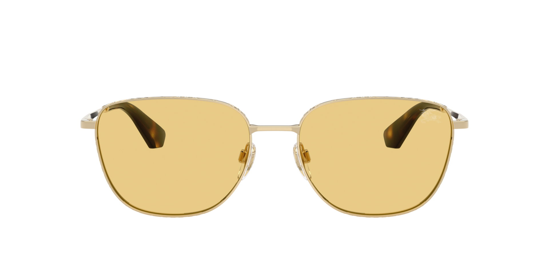 BE3171 Lichtgoud MetaalSunglass Frames van B24, met getinte lenzen