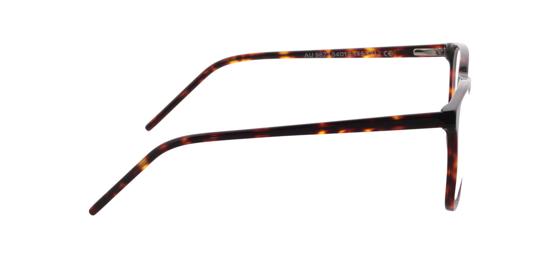 Malmö Havana AcetaatEyeglass Frames van B24, Zijaanzicht