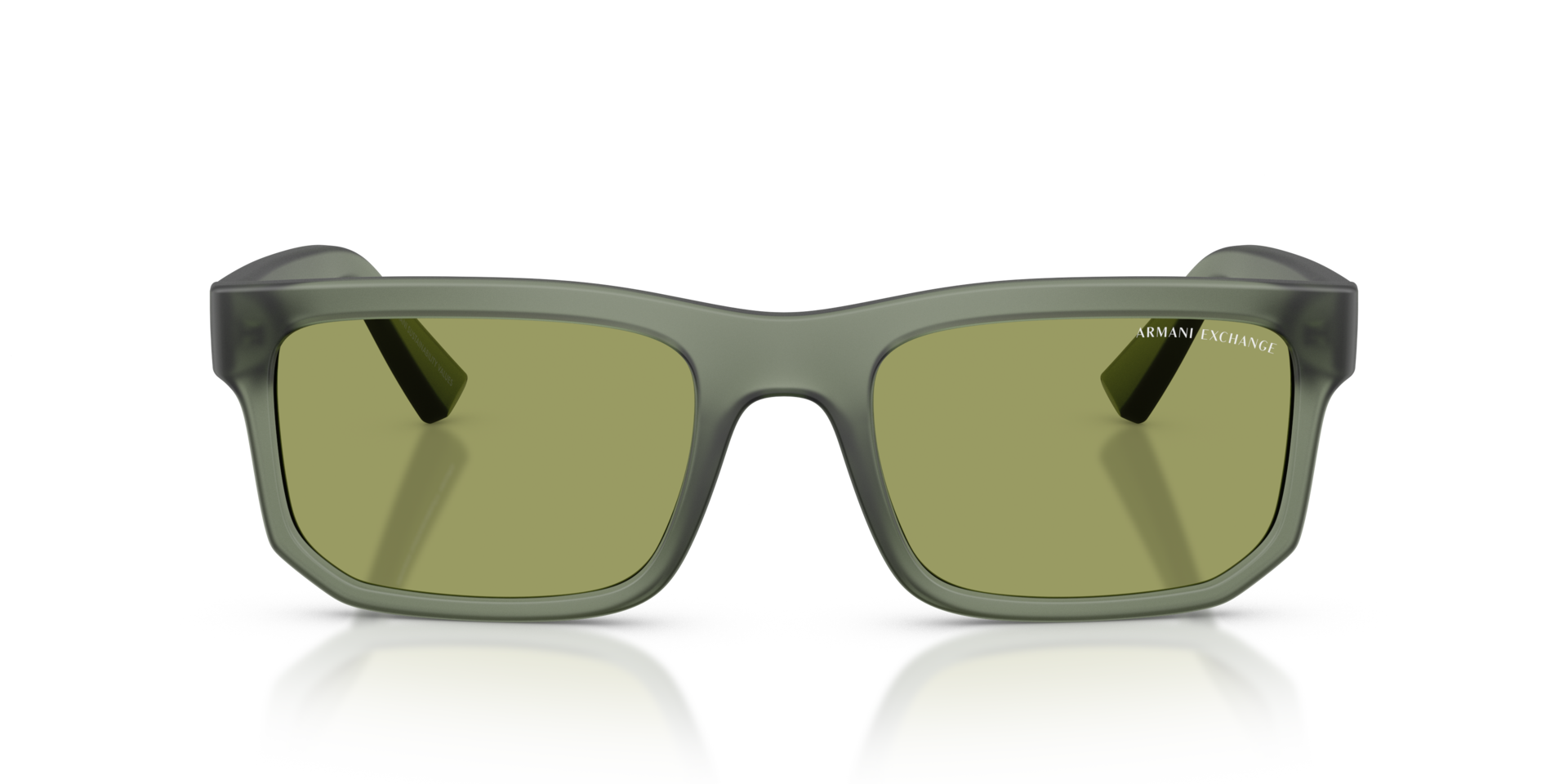 AX4165S Frosted Agave KunststofSunglass Frames van B24, Vooraanzicht