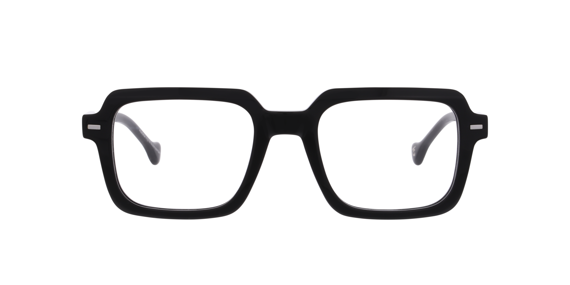 Sebastian Schwarz AcetatEyeglass Frames von B24, Vorderansicht